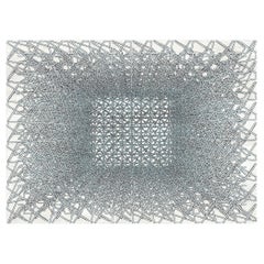 Pablo Siquier - Ltd. Ed. Artist Hand-knotted Wool and Silk Rug 11.7' x 8.6'