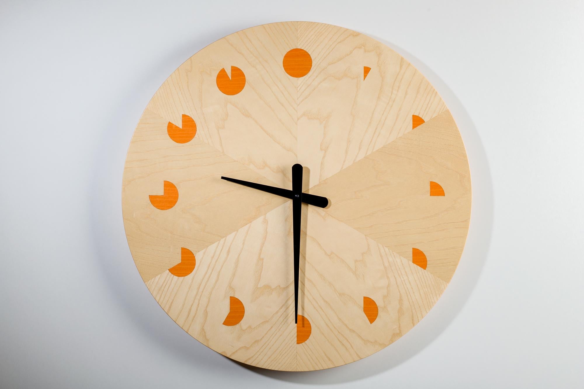 Czech PAC Clock (orange) For Sale