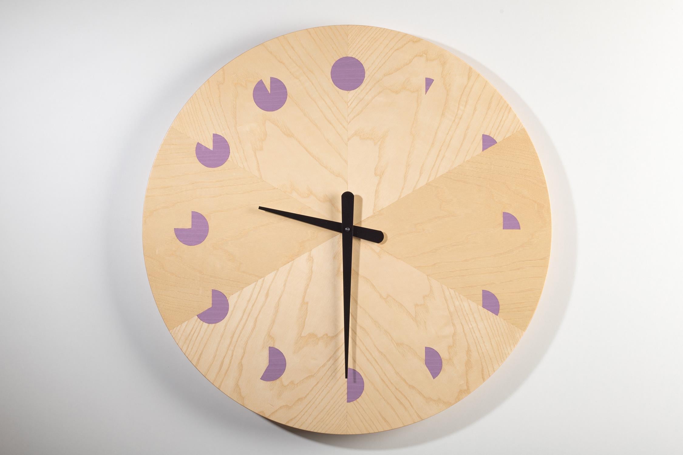 Czech PAC Clock (purple) For Sale