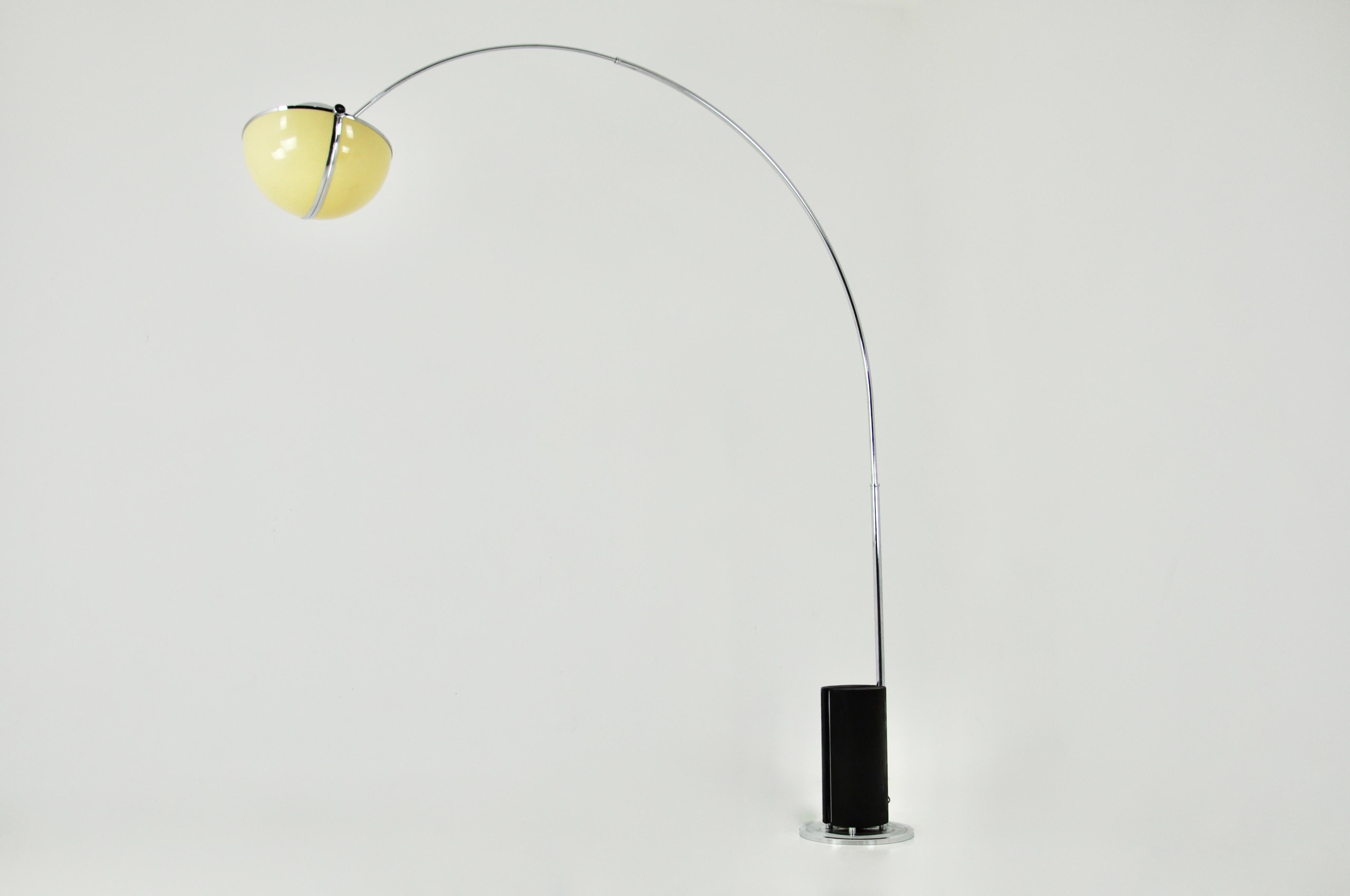 italien Lampadaire Arco « Pic-man » de Superstudio pour Poltronova, 1970