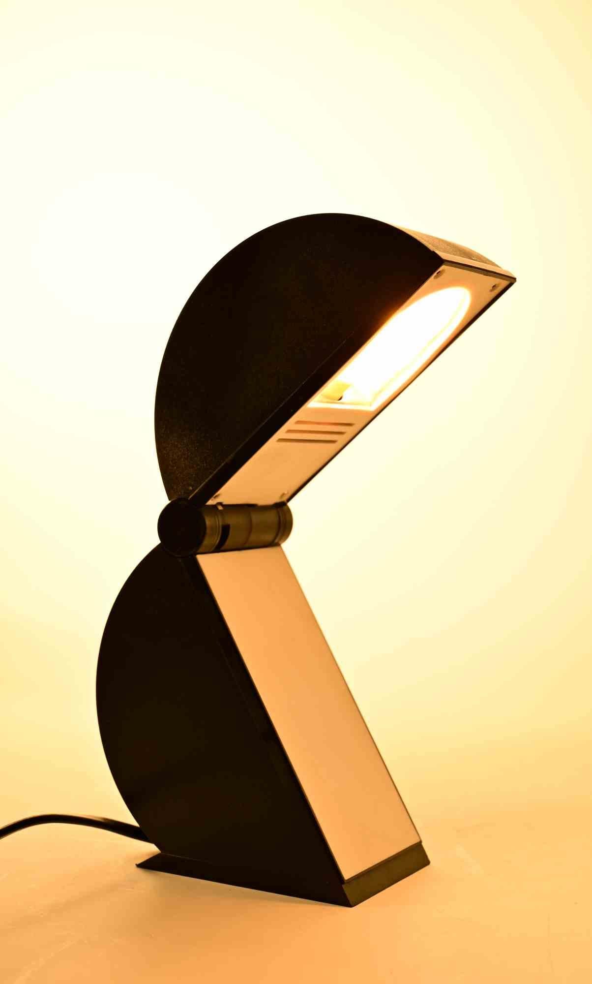 Fin du 20e siècle Lampe de table Pac Man par Mario Bertorelle pour JMRDM, Italie, années 1980 en vente