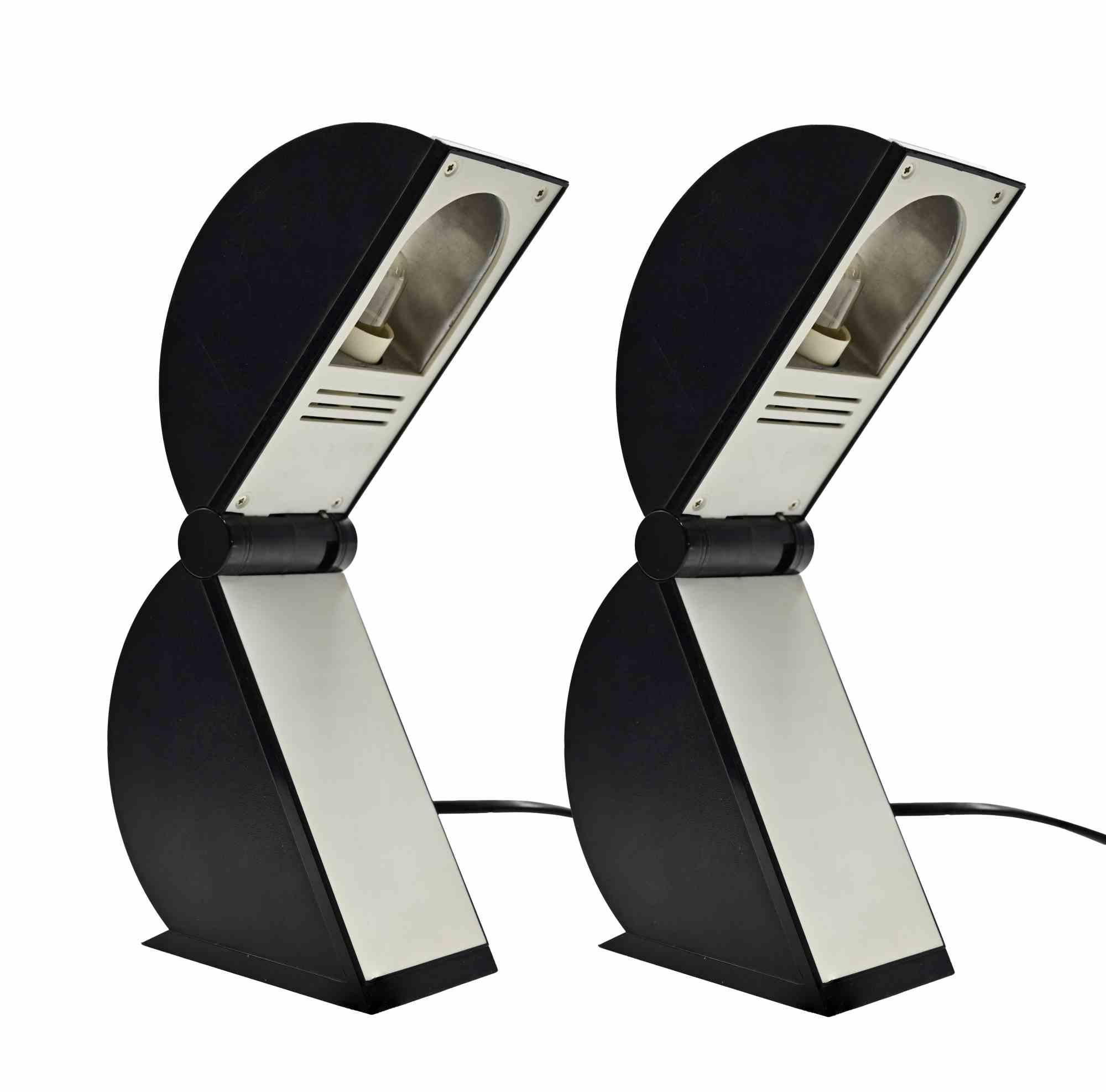 Lampe de table Pac Man par Mario Bertorelle pour JMRDM, Italie, années 1980 en vente 1