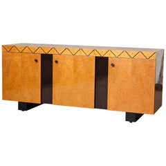 Pace 'Boca' Collection Memphis Style Inspired Lacquered Credenza