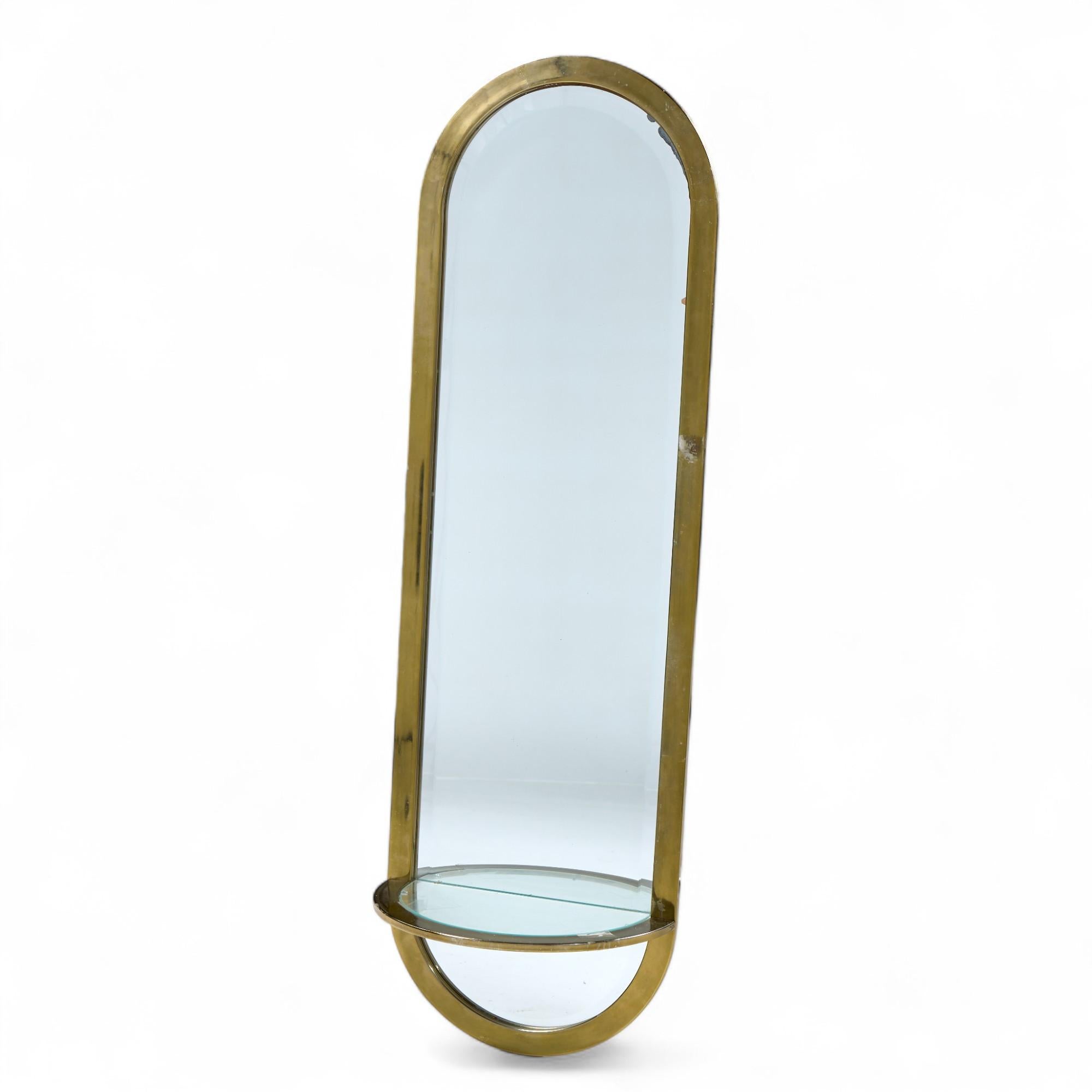 Americano Specchio da pista Pace Brass in vendita