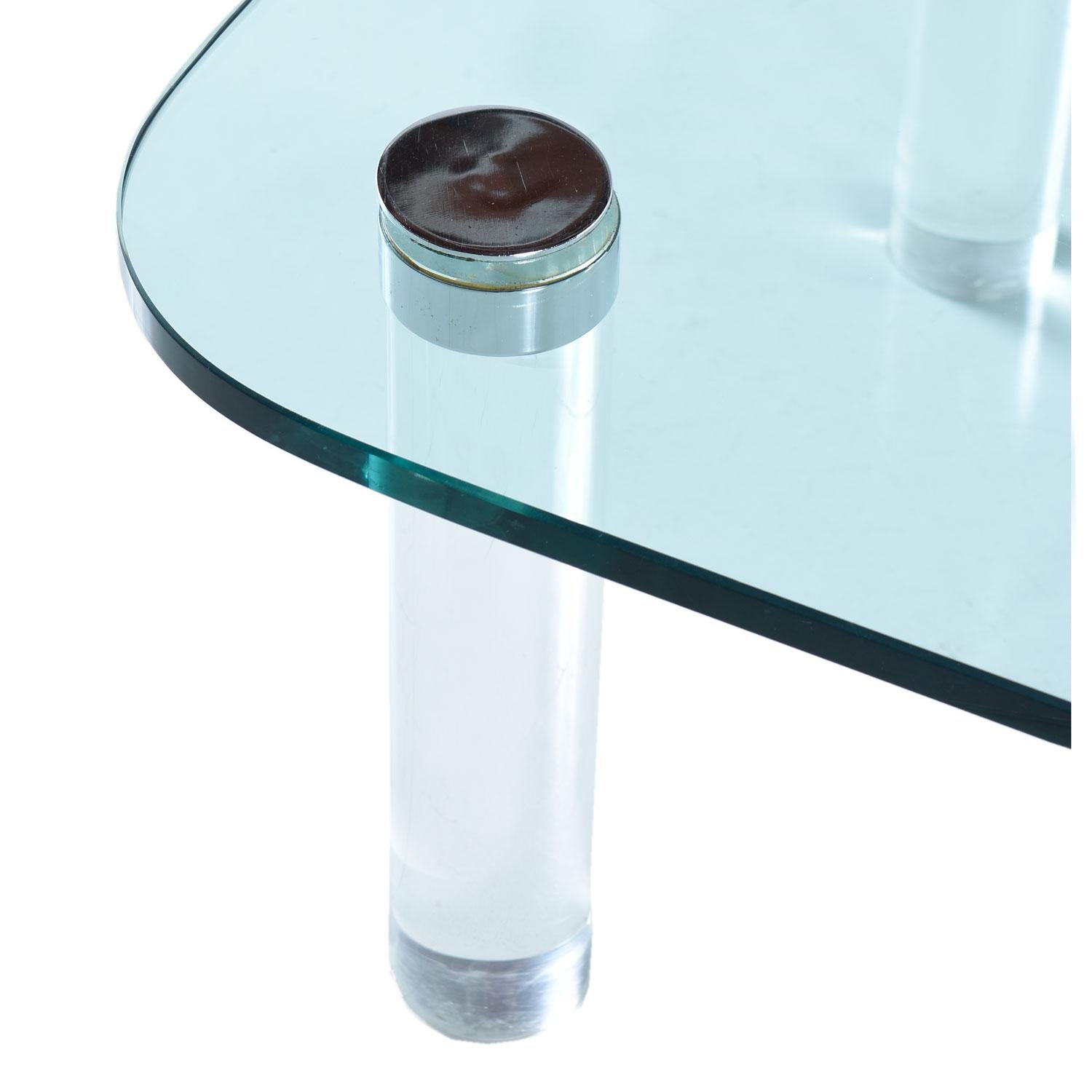 glass table legs