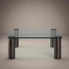 Cocktail Tables della Pace Collection in bronzo spazzolato di Leon Rosen