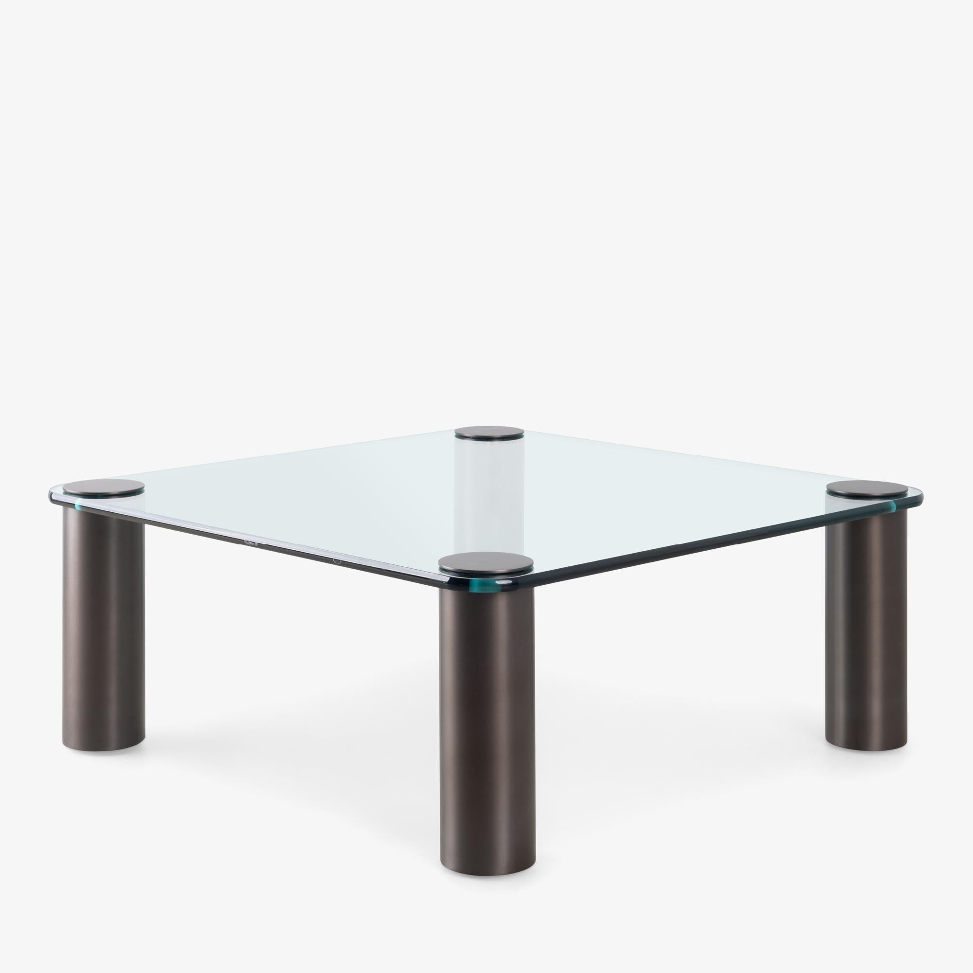 Mid-Century Modern Table Cocktail Collection Pace en bronze brossé par Leon Rosen en vente