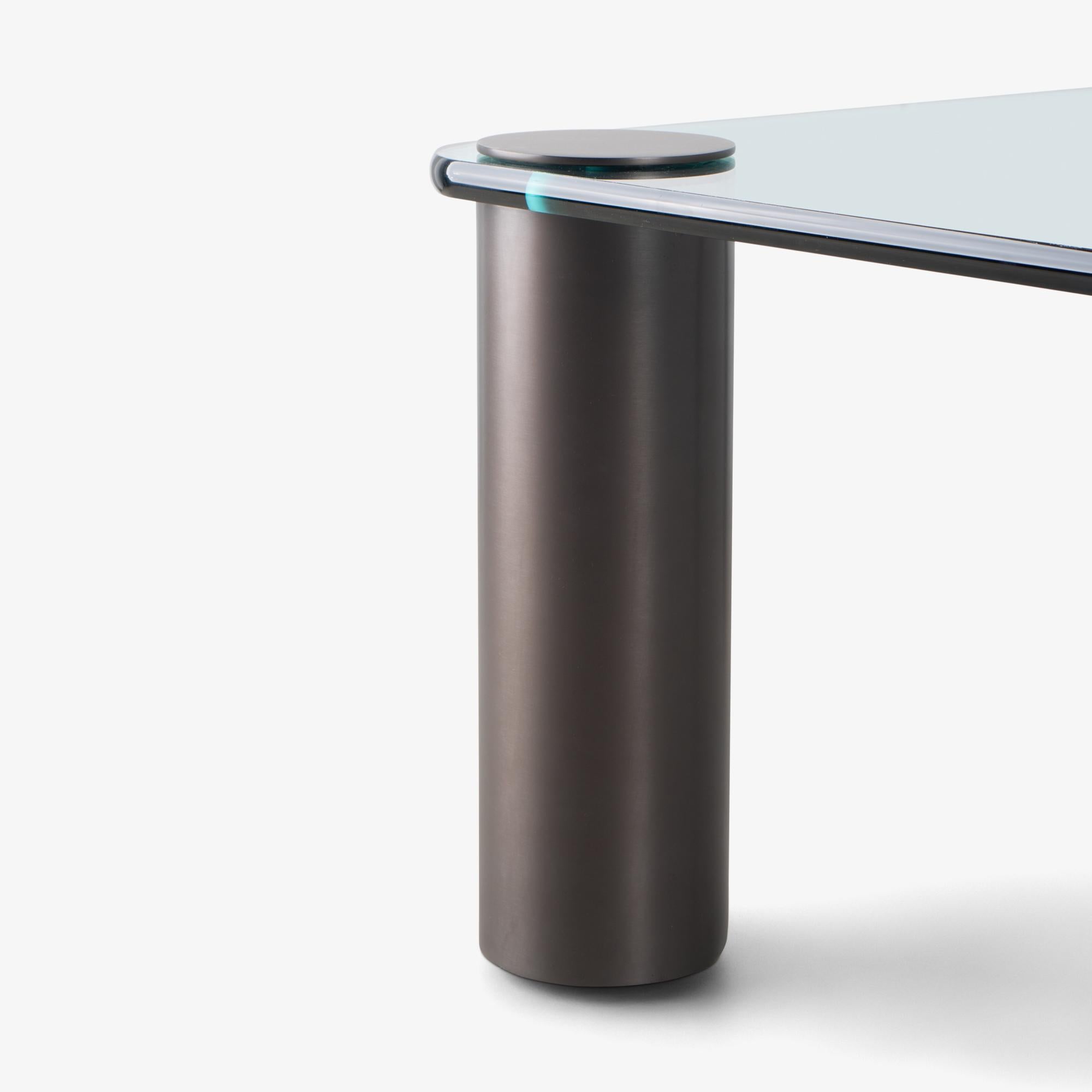 Américain Table Cocktail Collection Pace en bronze brossé par Leon Rosen en vente