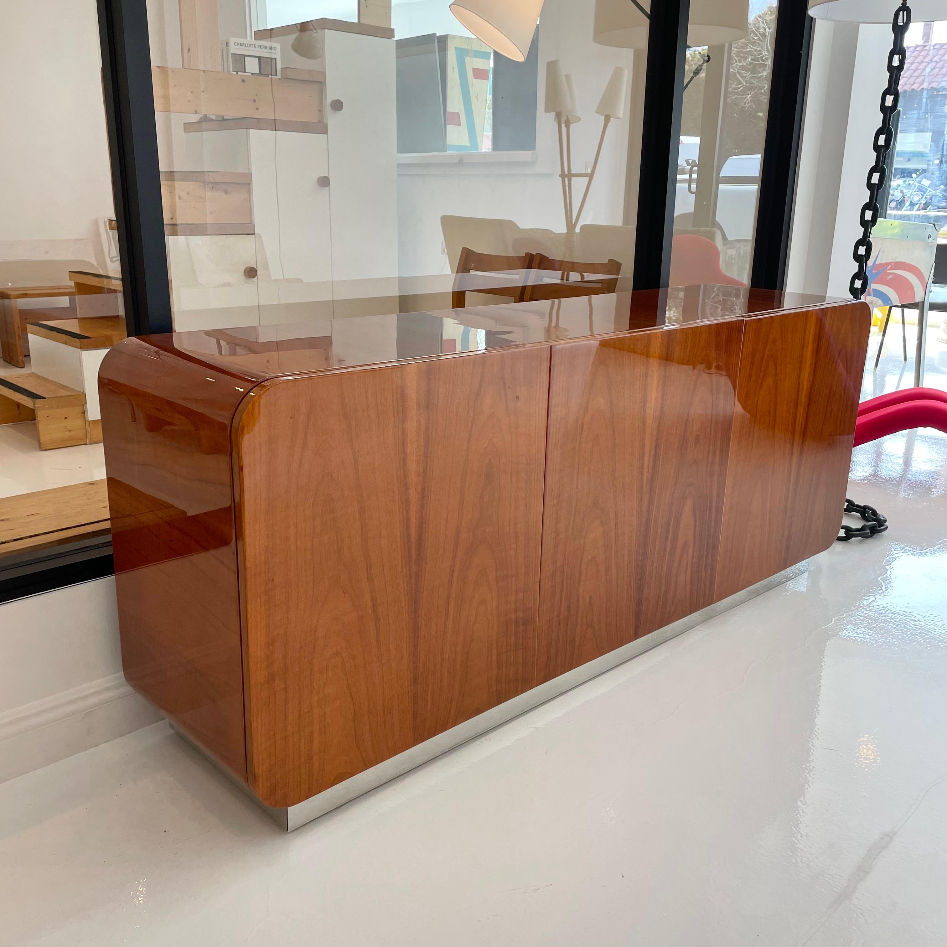 Mid-Century Modern Pace Collection Credenza by Irving Rosen, circa 1974