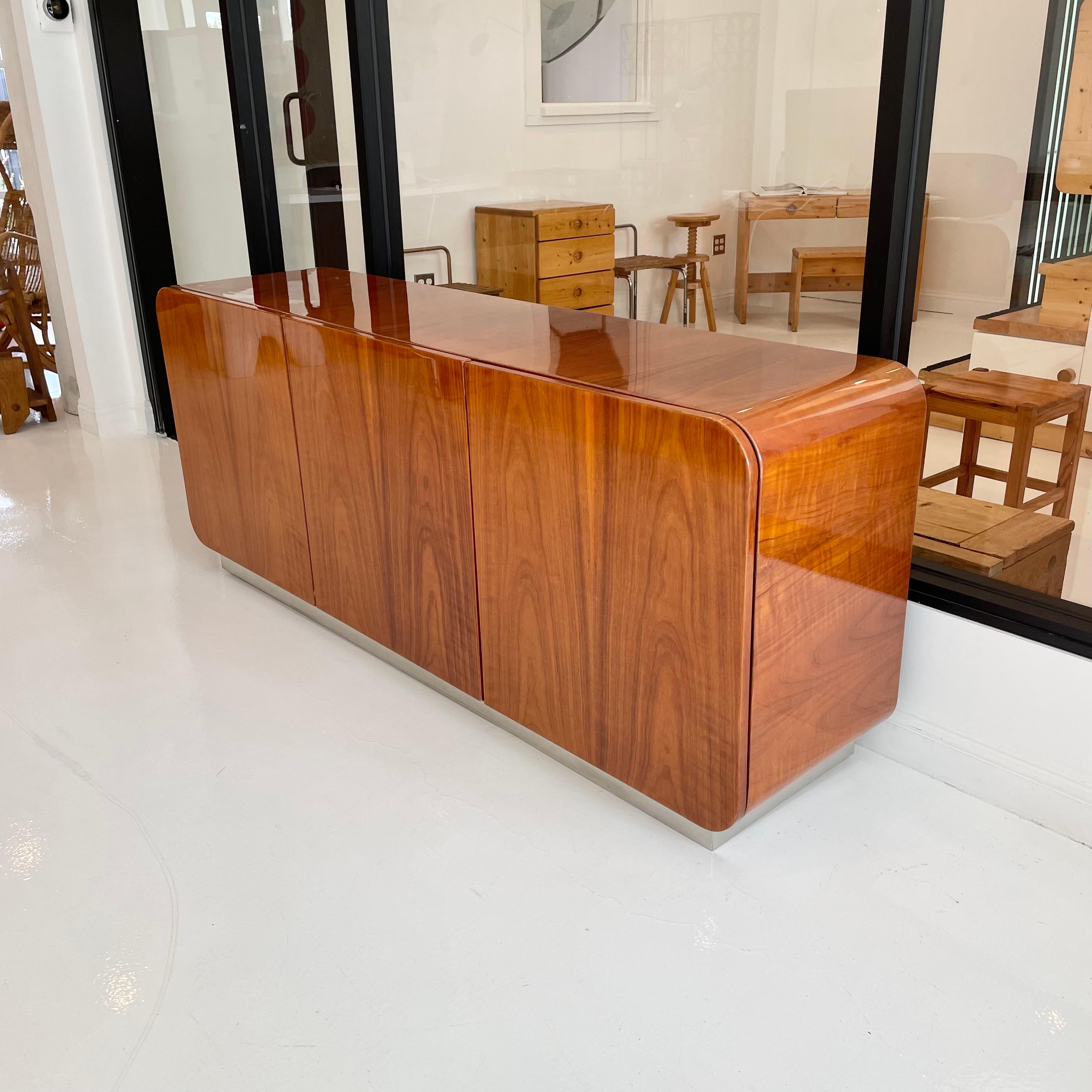 Lacquered Pace Collection Credenza by Irving Rosen, circa 1974
