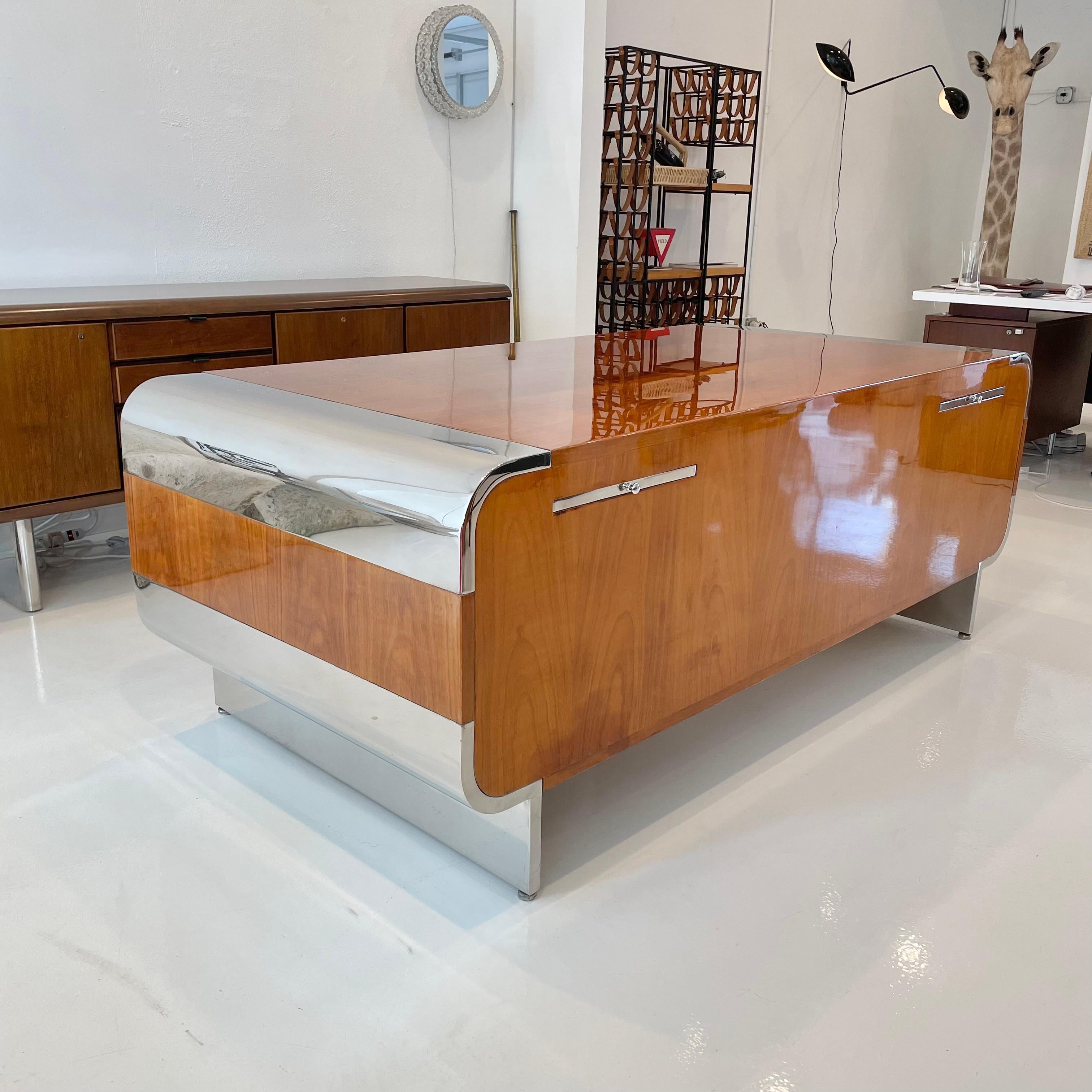 Pace Collection Desk by Irving Rosen, circa 1974 3