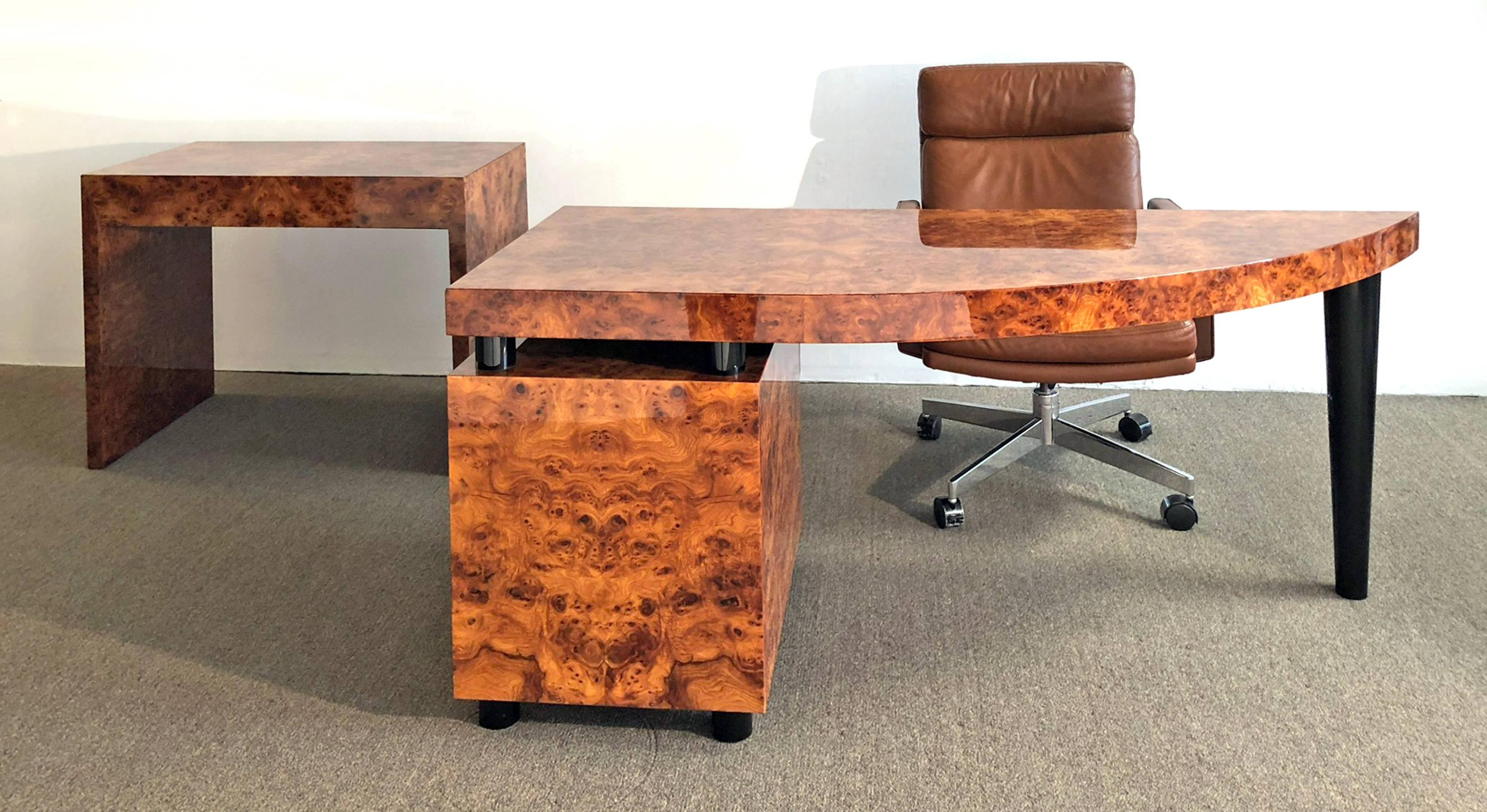 Italian Pace Collection Desk by Leon Rosen