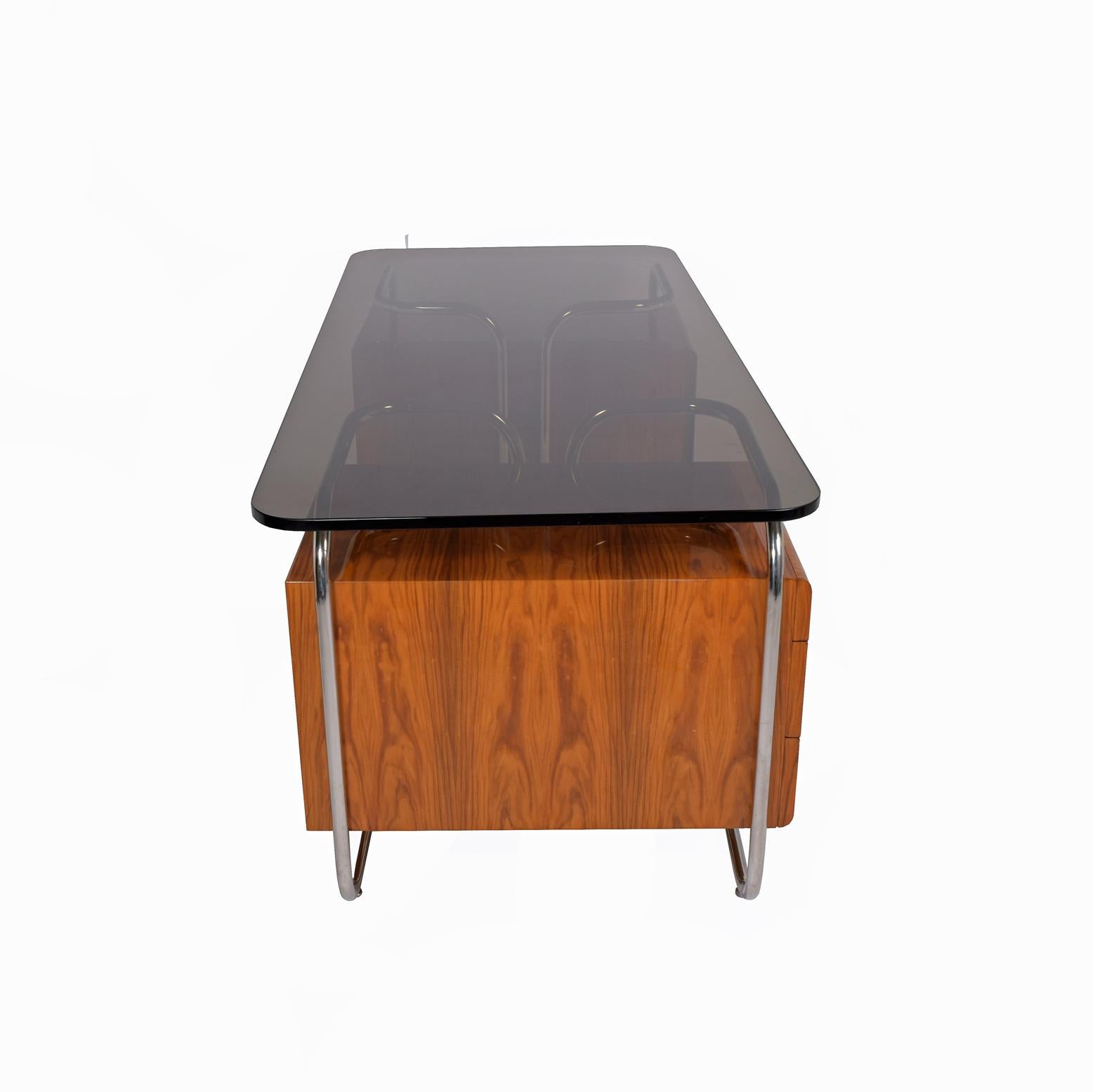 Late 20th Century Pace Collection Executive Desk A Leon Rosen Design