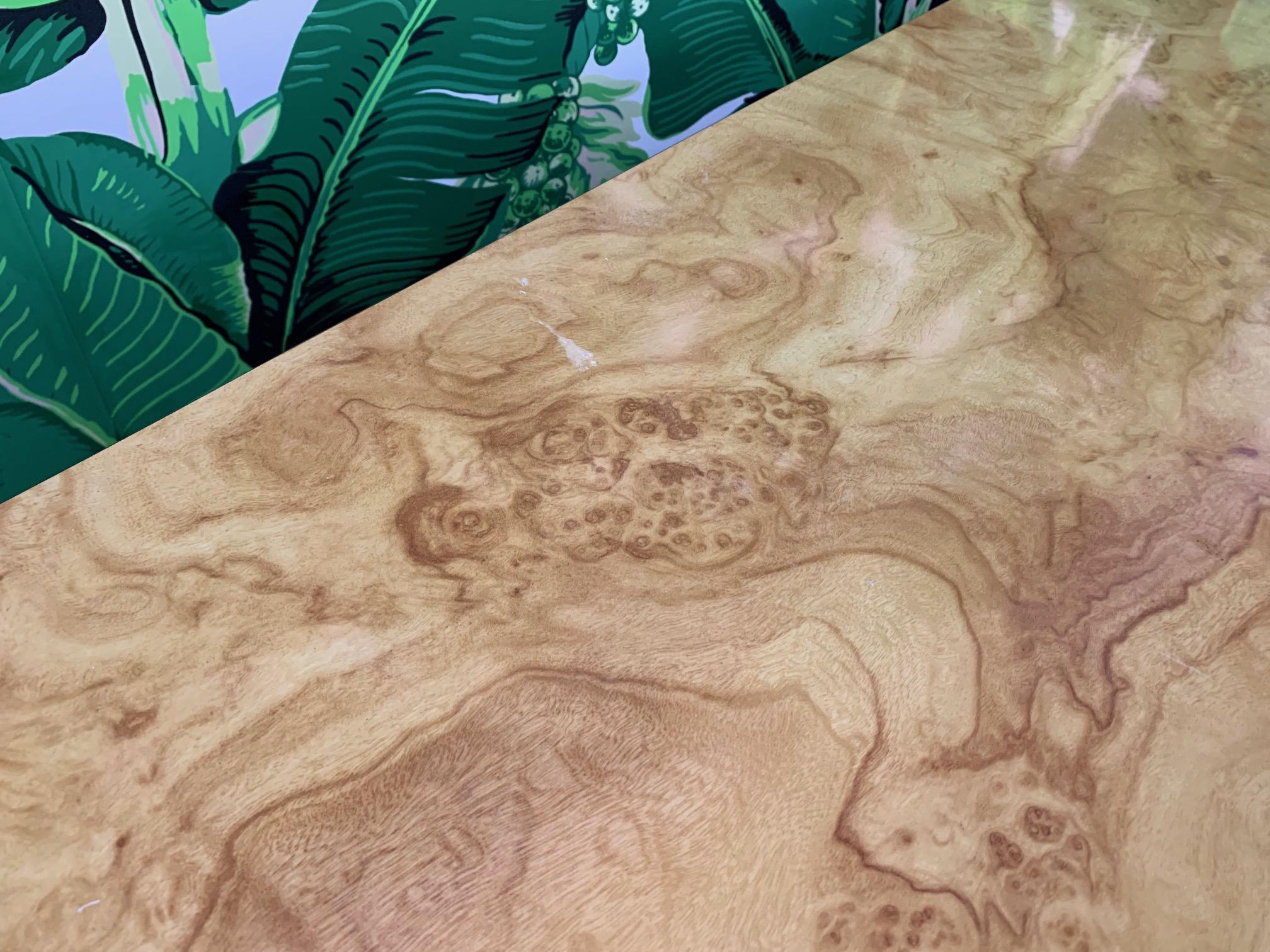 Pace Collection Floating Burl Wood Credenza 4