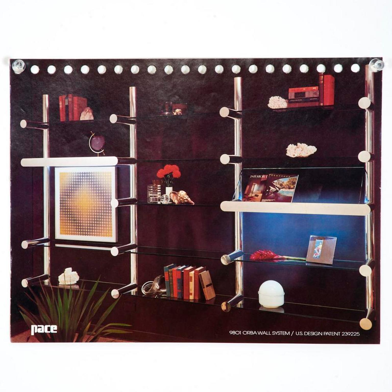 Fine XX secolo Pace Collection Sistema ORBA a parete in vendita