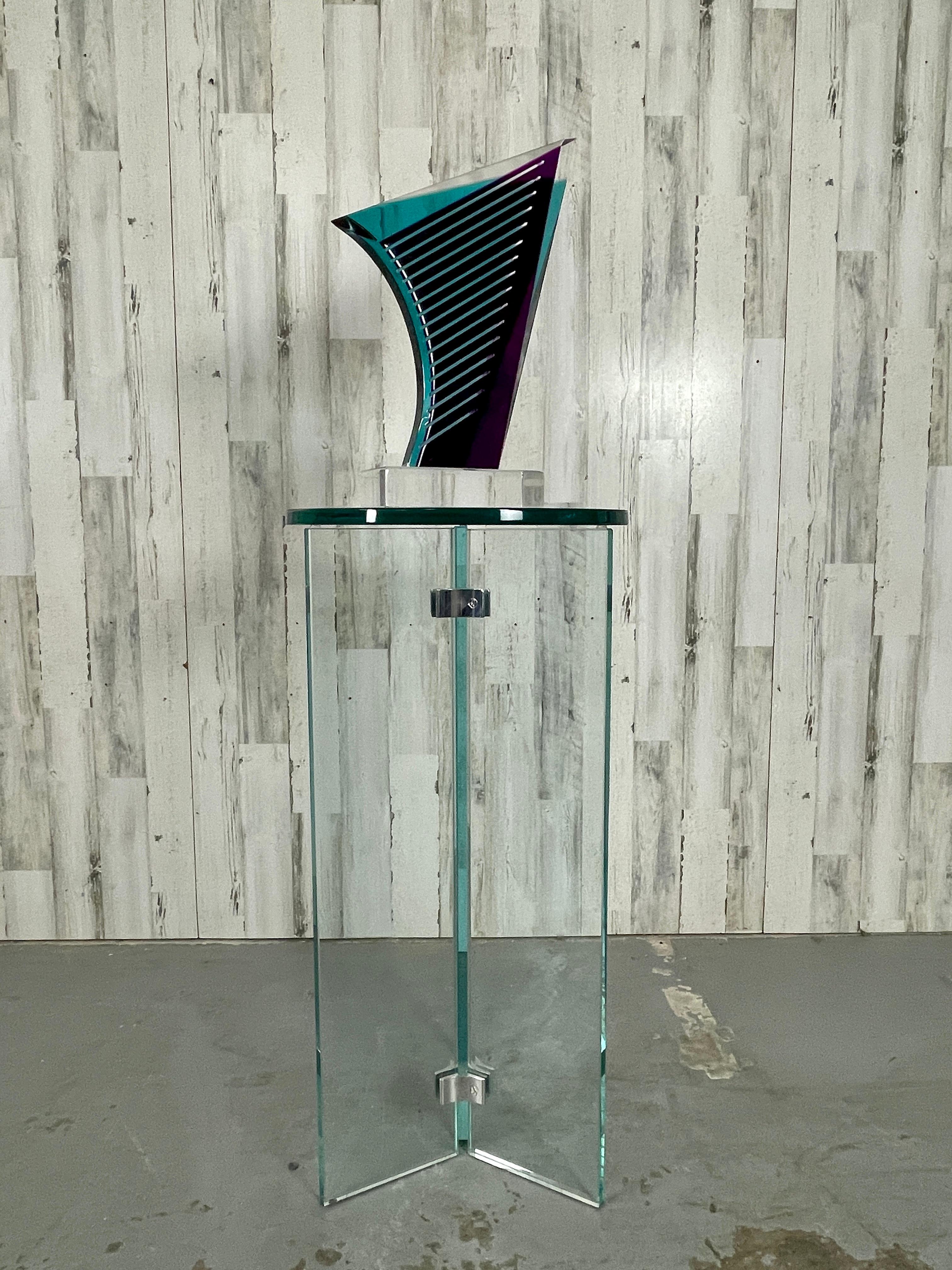 Modern Pace Collection Pedestal  For Sale