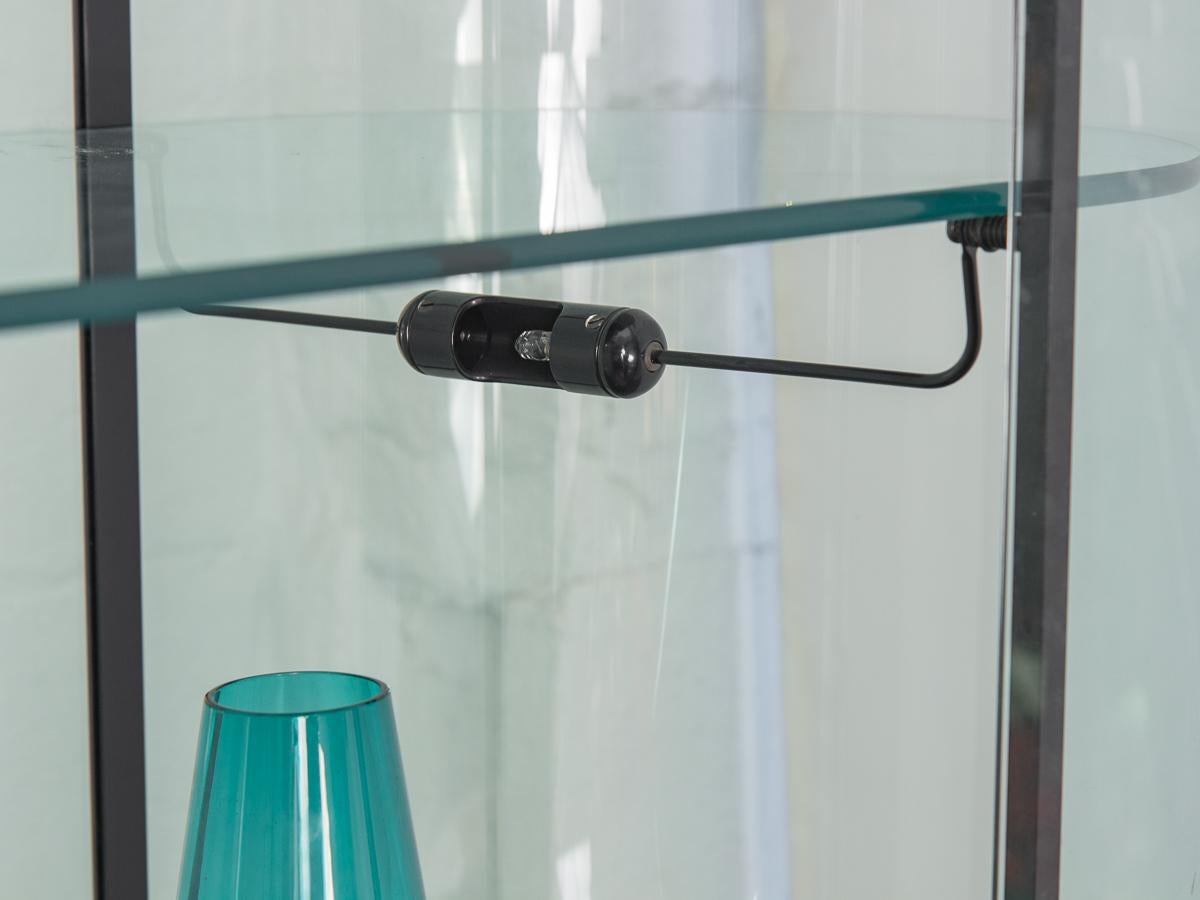 Pace Collection Hohe gerundete Glasvitrine 3