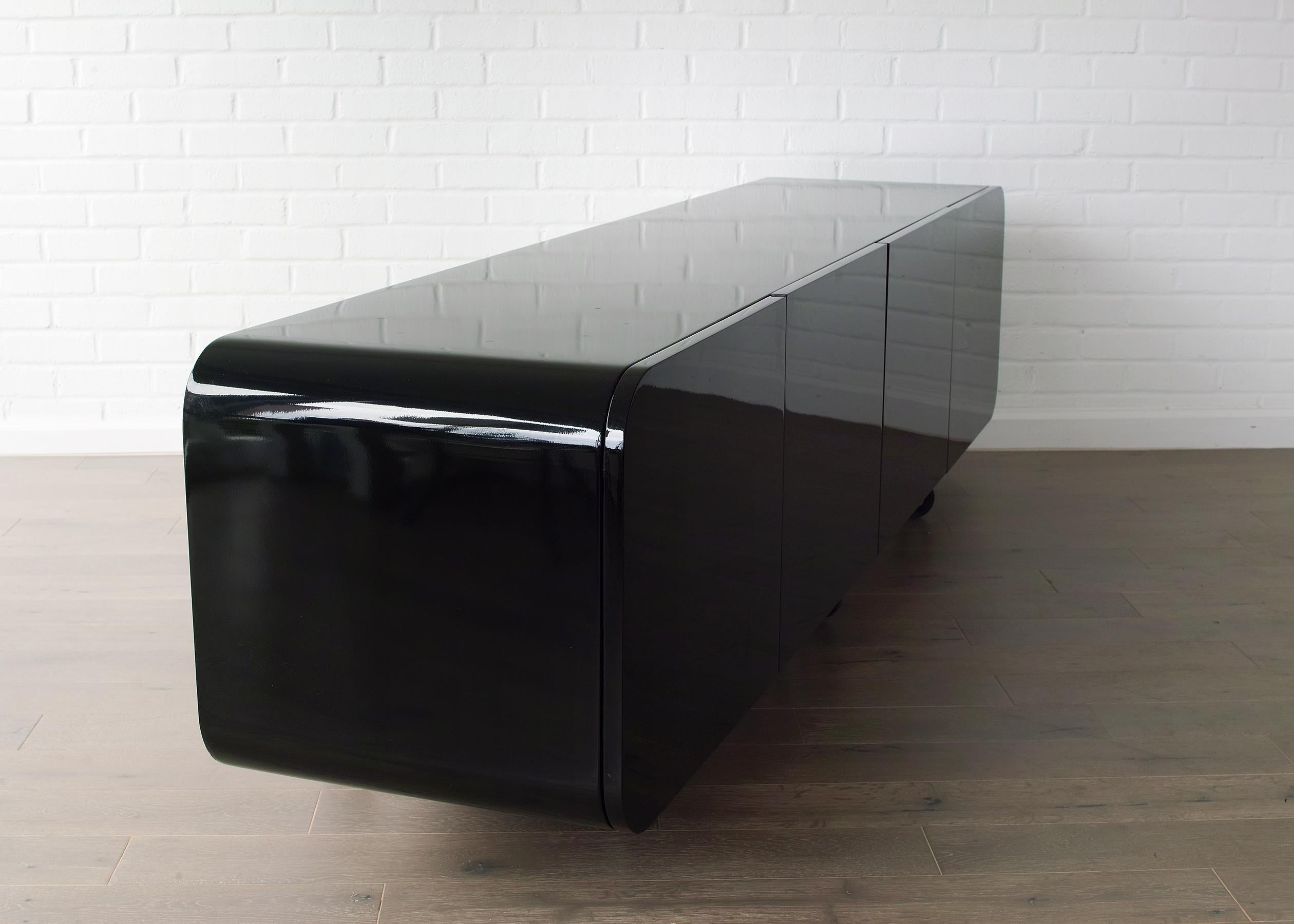 Late 20th Century Pace Collection Wall Mounted Credenza