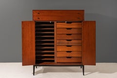 Pace Collection Walnut High Chest