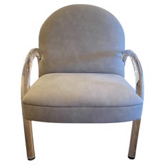 Pace Lucite Waterfall Chairs