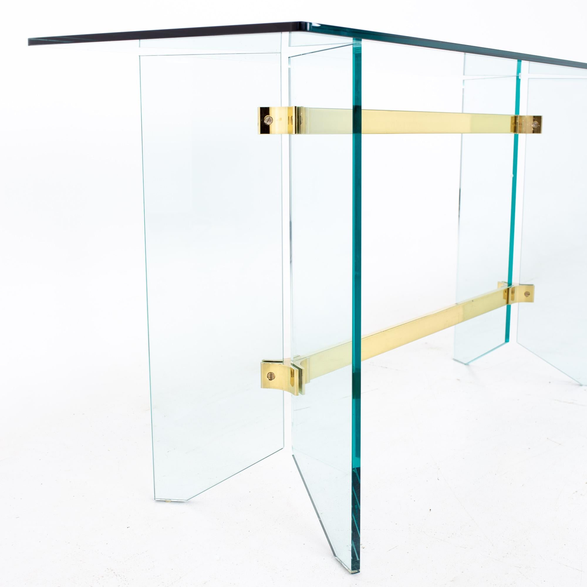 glass foyer tables