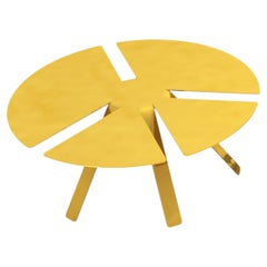 Pace Round Coffee Table in Powder-Coated Aluminum by altreforme
