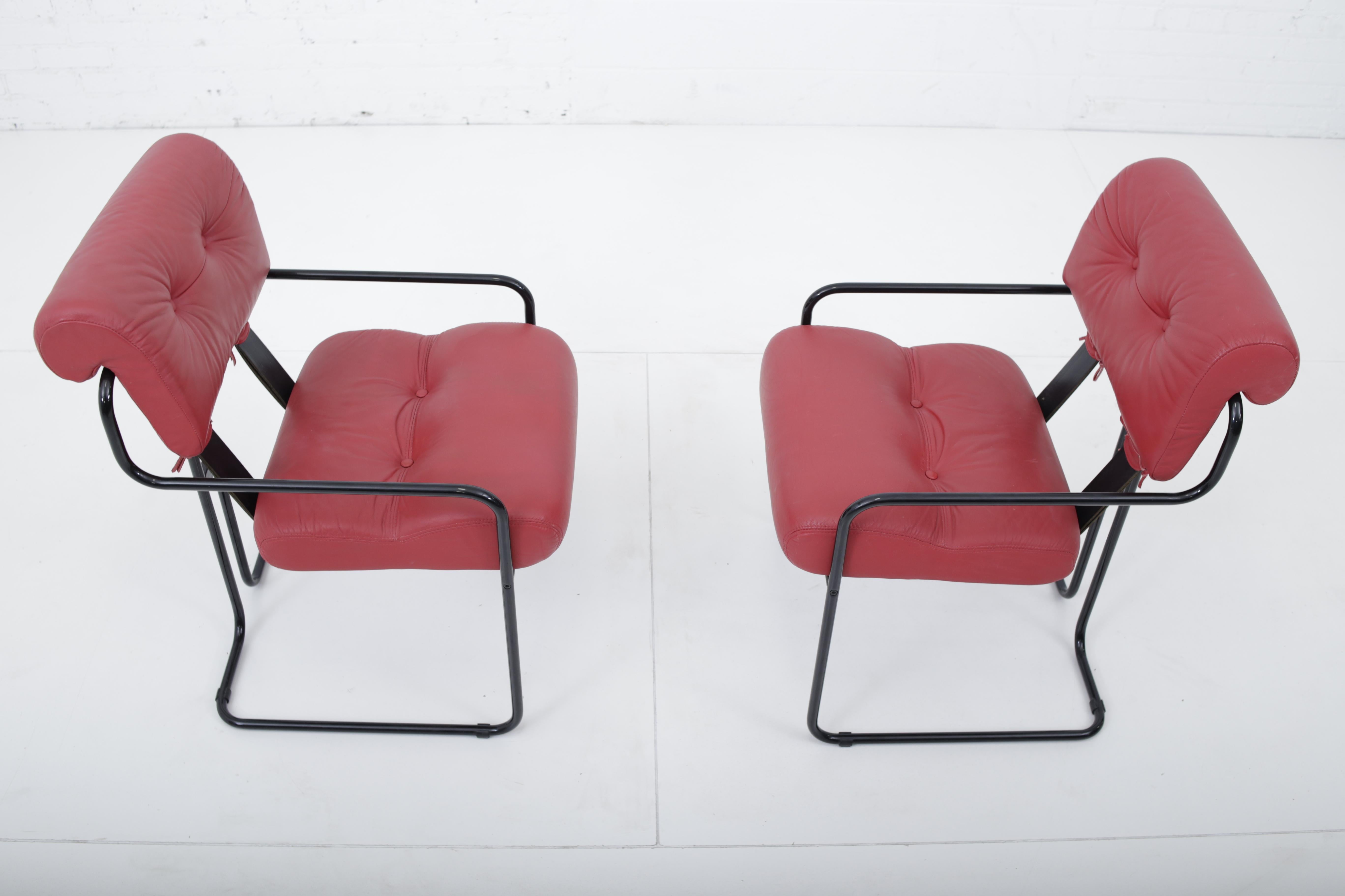 Mid-Century Modern Pace Tucroma Dining Chairs by Guido Faleschini