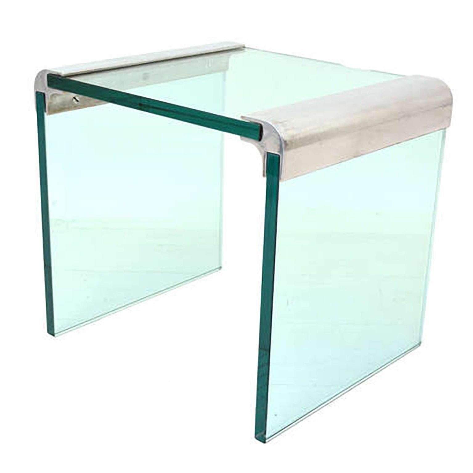 Late 20th Century Pace Waterfall Side Table