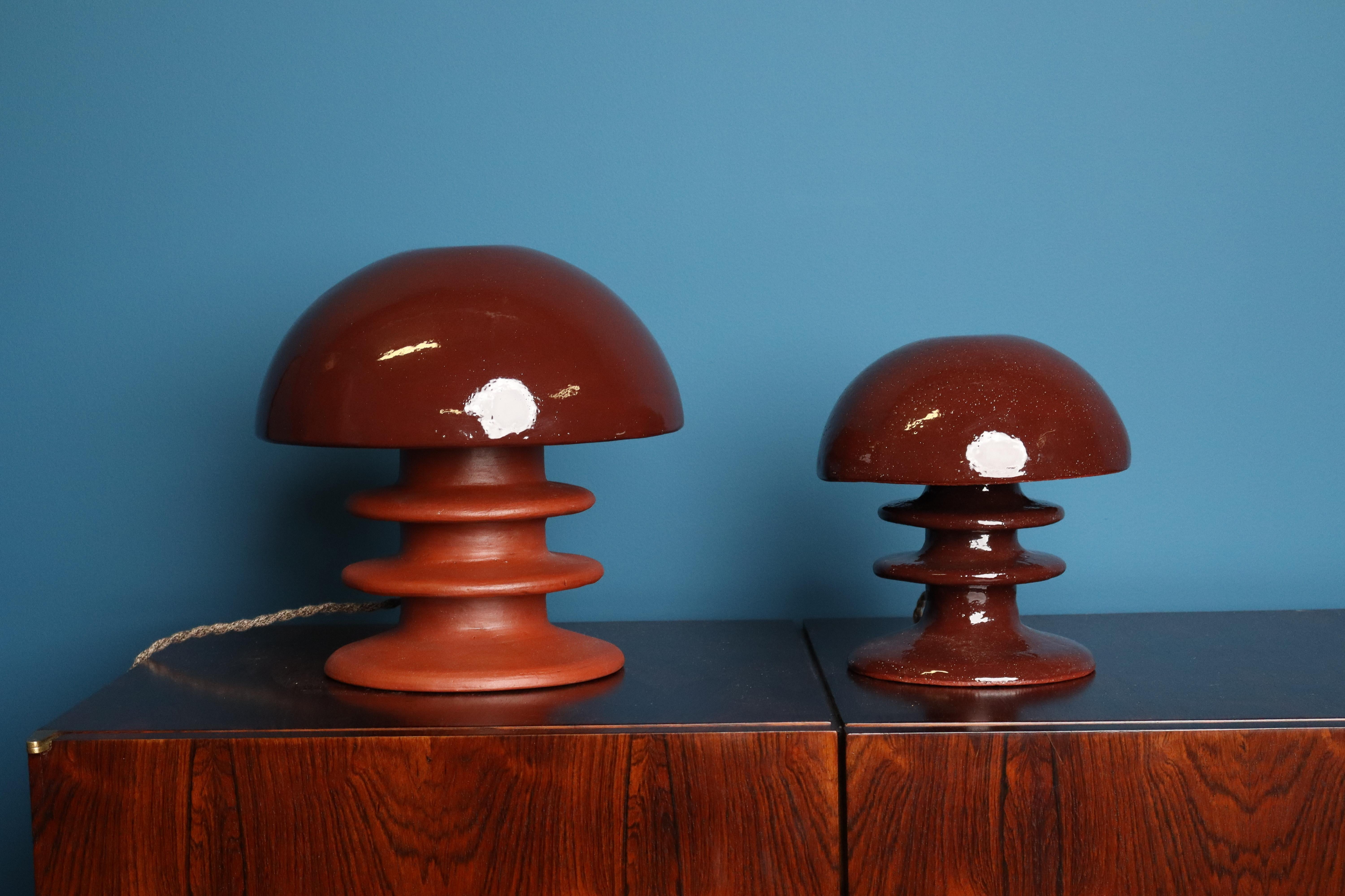 XXIe siècle et contemporain Lampe de table Pachamama par Mariela Ceramica en vente
