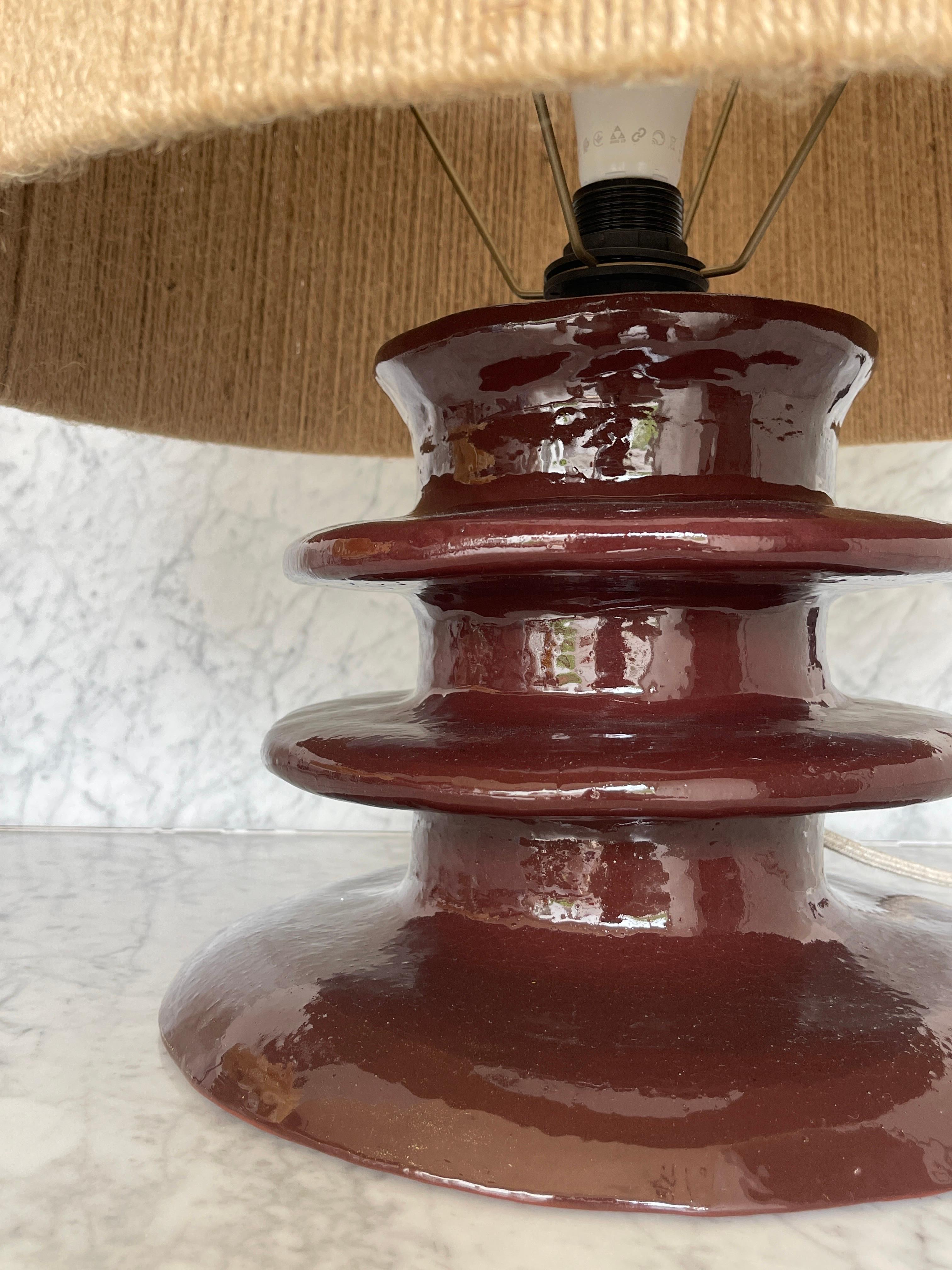 Céramique Lampe Pachamama XL de Mariela Ceramica en vente