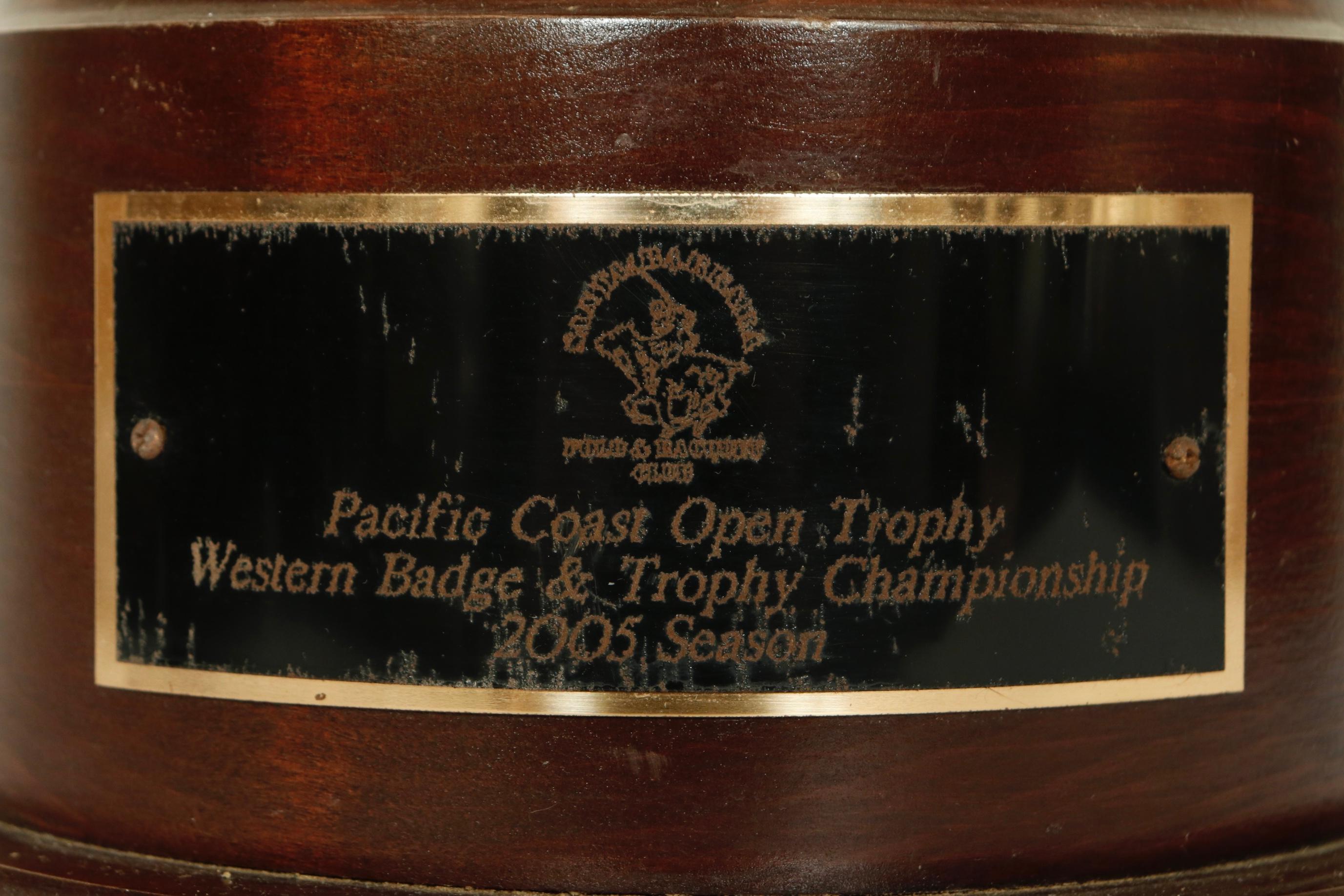 Contemporary Pacific Coast Polo Player Trophy, 2005