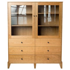 Pacific Curio Cabinet in Cherry by Studio Moe