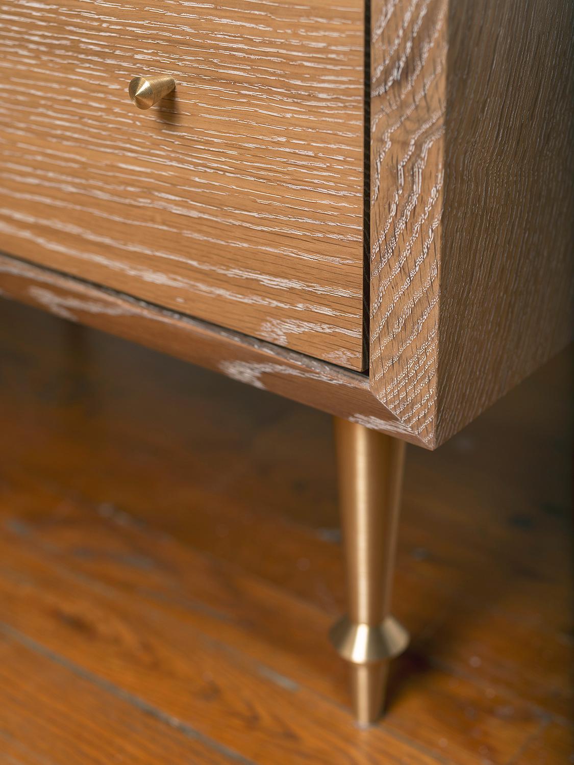 cerused oak dresser