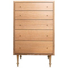 Comò Pacific in Oak Oak bianco cerato di Volk