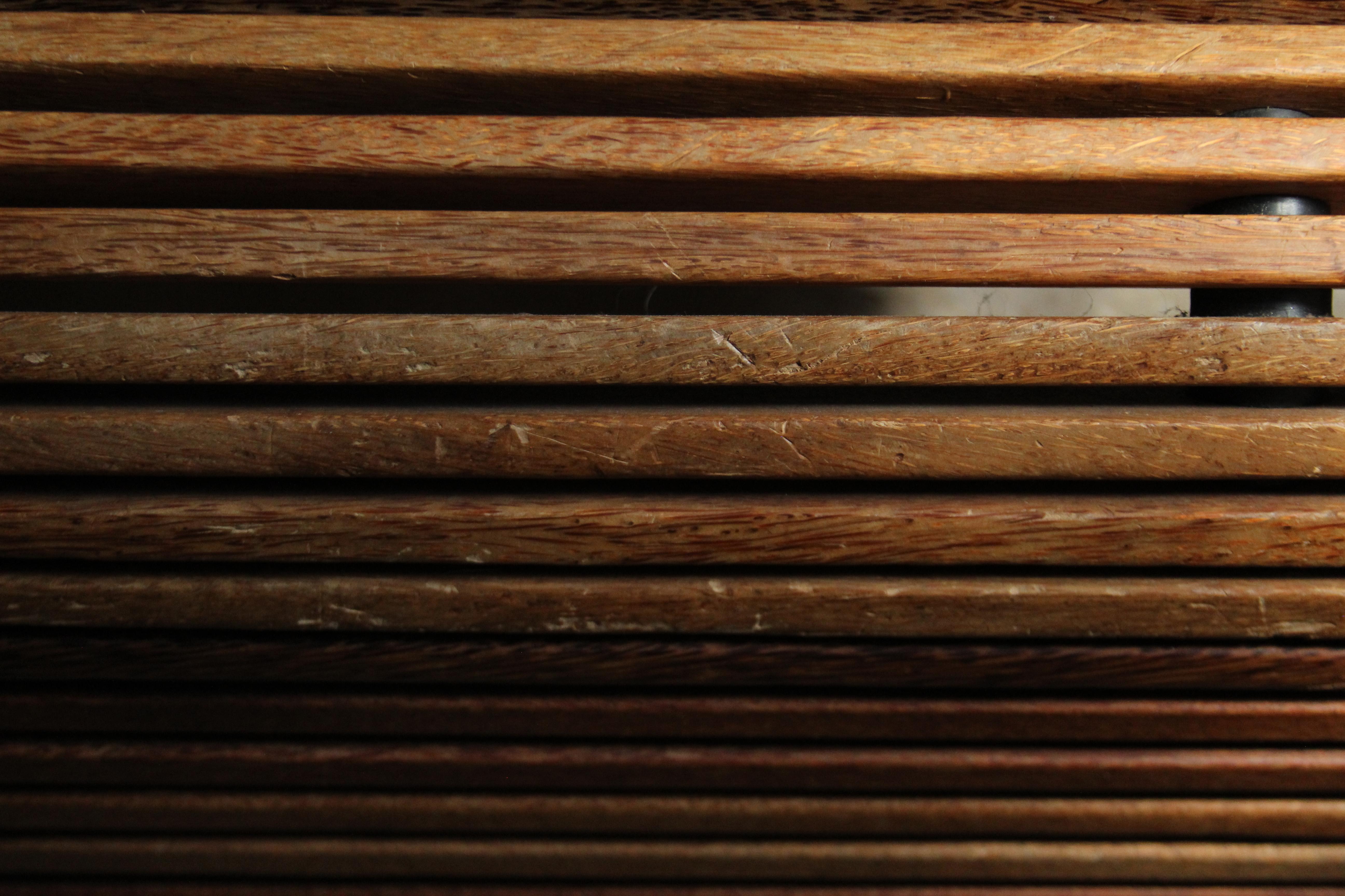 Pacific Green Large Scale Slatted Palmwood 