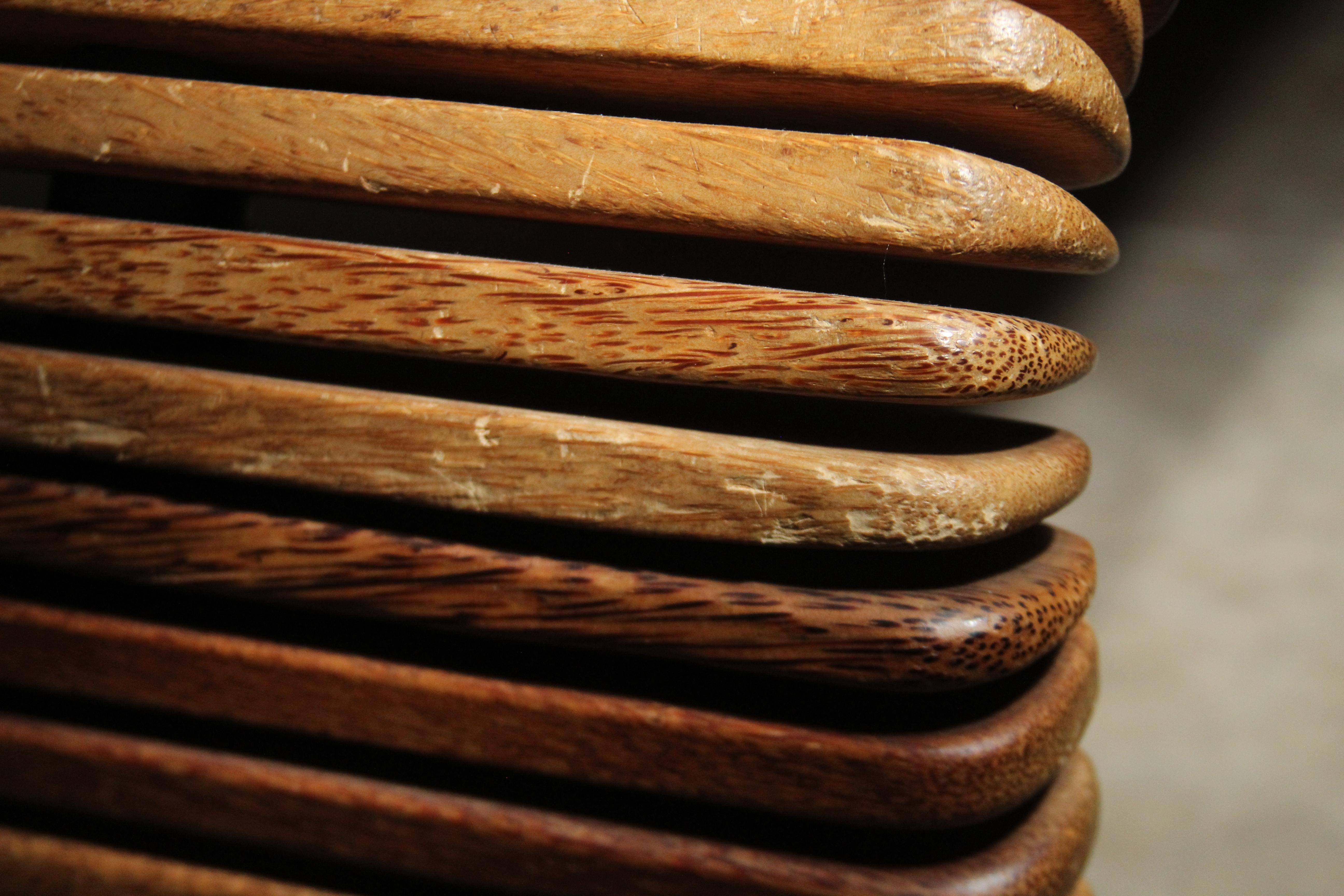 Pacific Green Large Scale Slatted Palmwood 