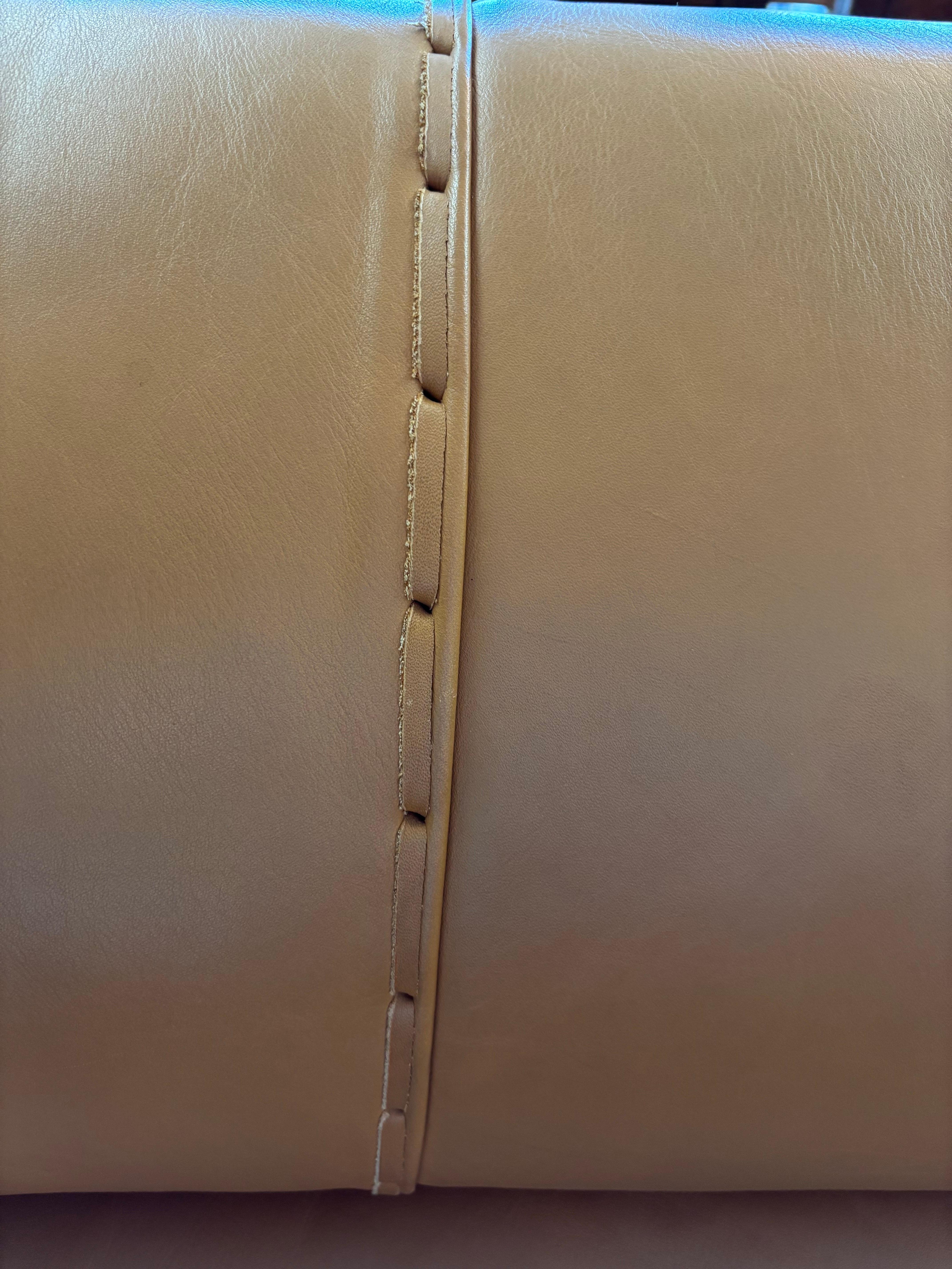 Canapé en cuir Pacific Green, Australie, circa 1990 1