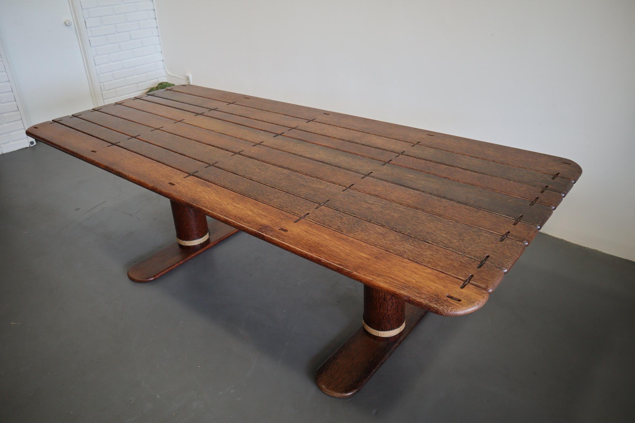 Bohemian Pacific Green “Messina” Dining Table