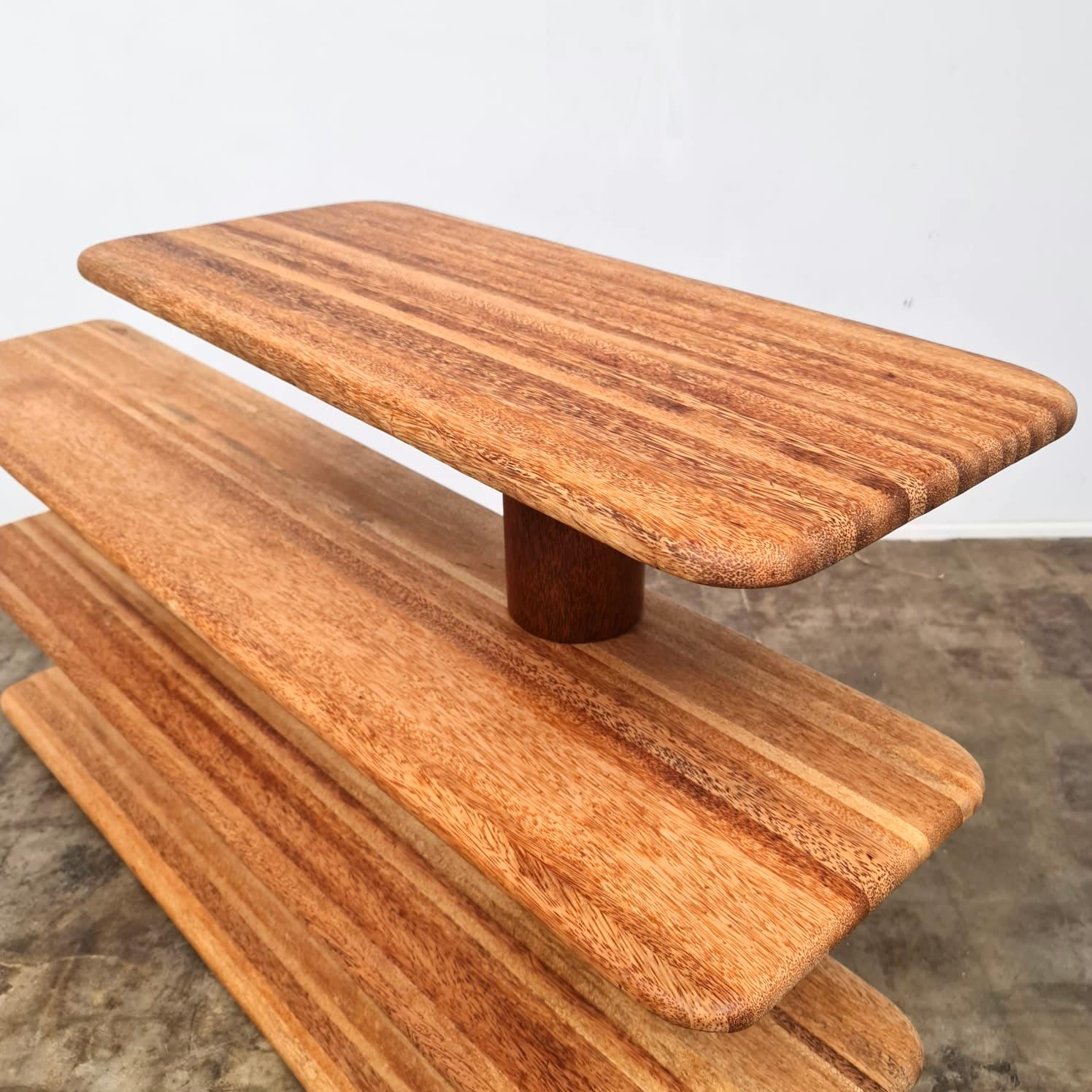 Pacific Green Palmwood bookshelf 2