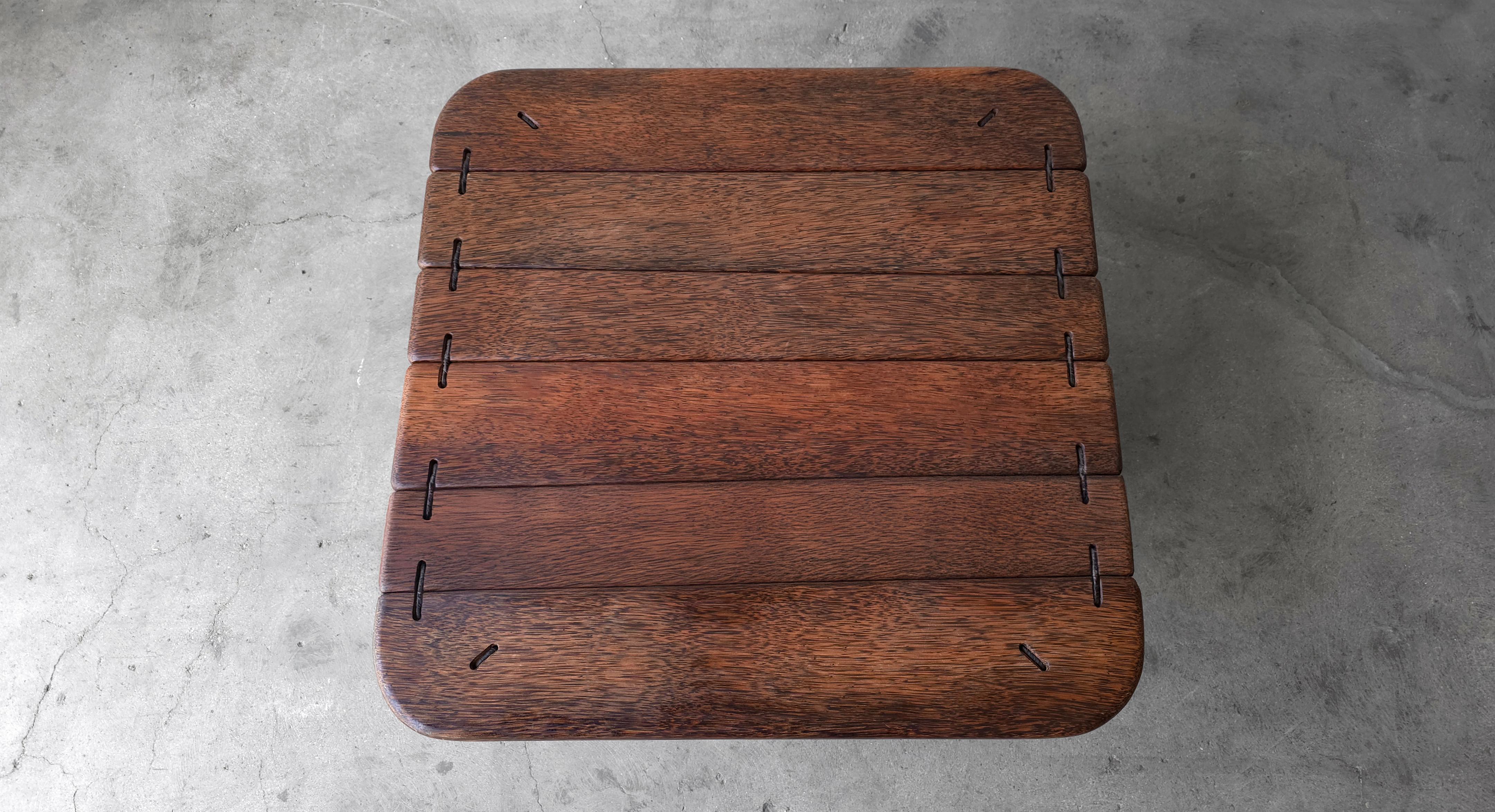 Pacific Green Square Messina Coffee Table For Sale 1