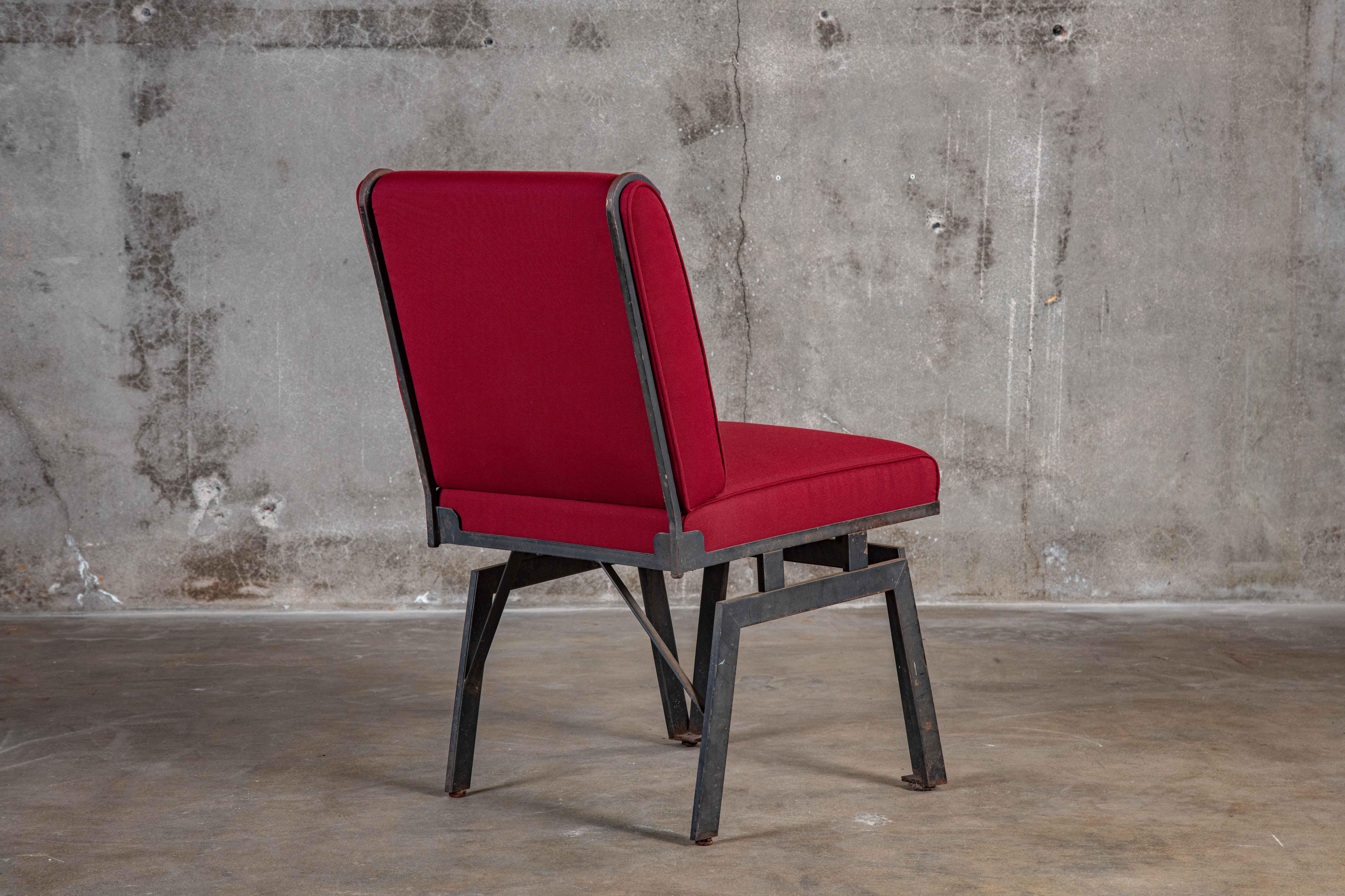 Mid-Century Modern Pacific Iron Side Chair For Sale