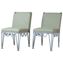 Pair of Pacific Iron Side Chairs