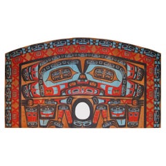 Pacific Northwest Tlingit Whale House Rain Wall from Donald Judd Estate, c. 1968
