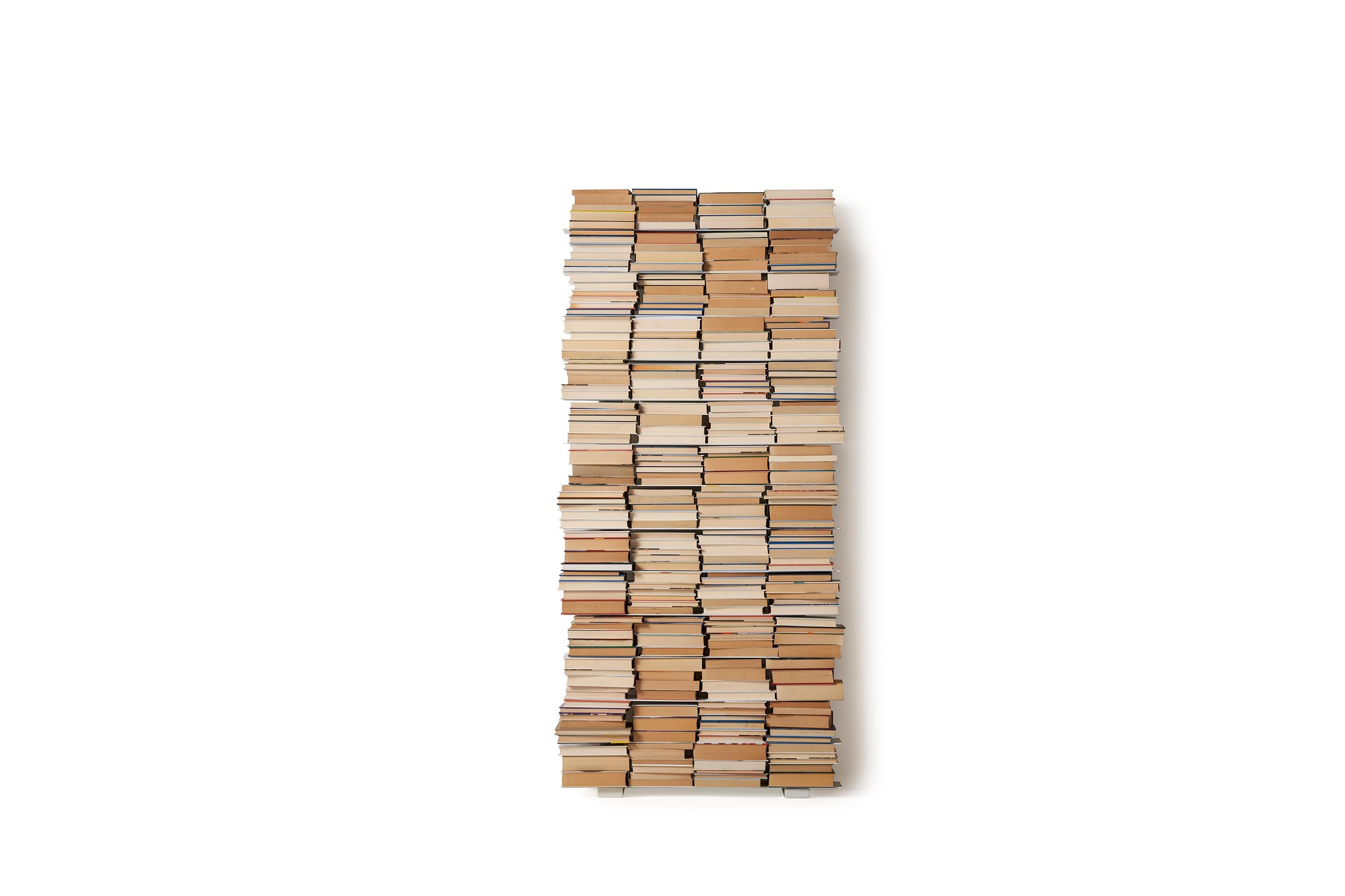 Steel Pacifico Bookcase by Lapo Ciatti For Sale