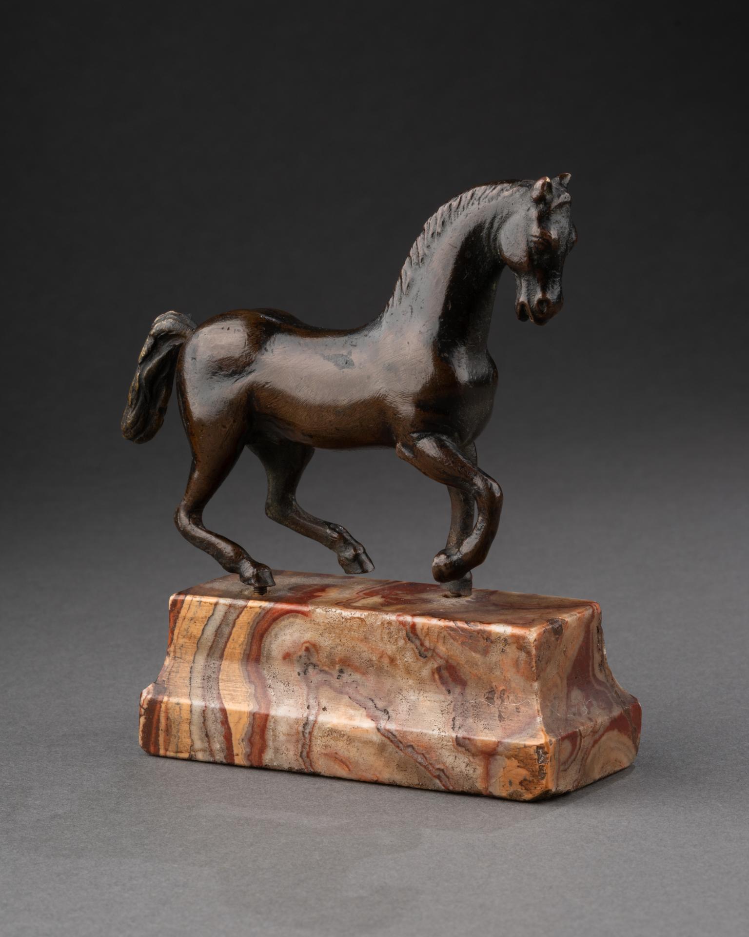 Baroque Cheval d'allure - École italienne, XVIIIe siècle en vente
