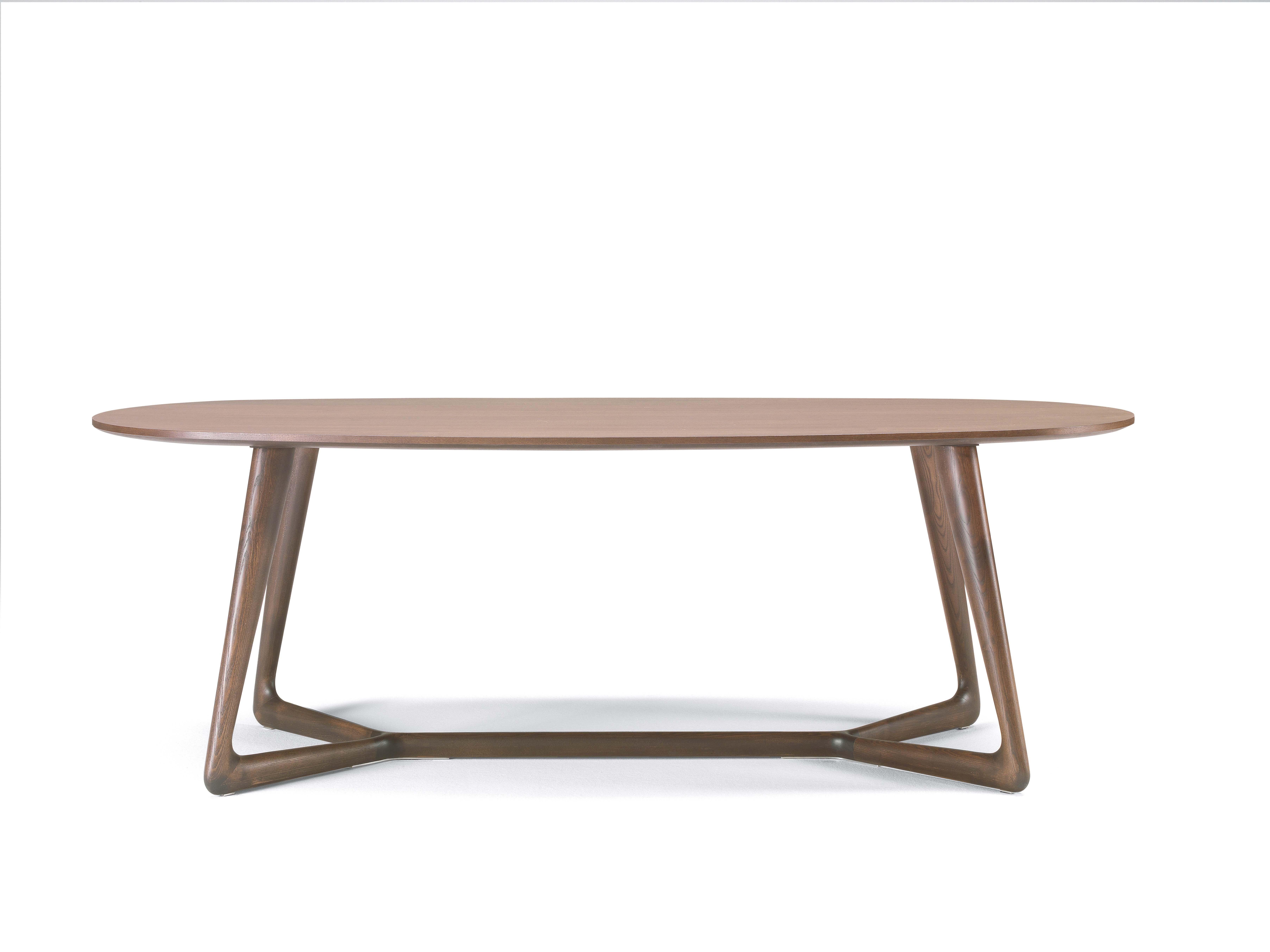 Italian Pacini & Cappellini Cover Dining Table in Bronze Wood by Giuliano Cappellettii For Sale