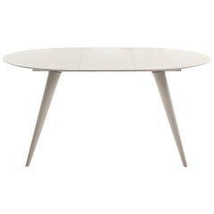 Pacini & Cappellini Elegance Medium Dining Table in White Ash by Fabio Rebosio