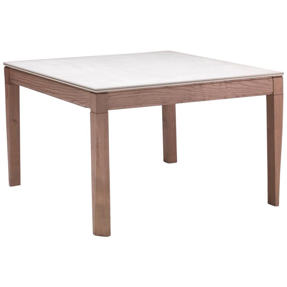 Pacini & Cappellini Plurimo Dining Table in White Ash by Hanno Giesler For Sale