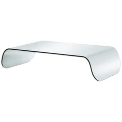 Pacini & Cappellini Zen Coffee Table in Curved Glass