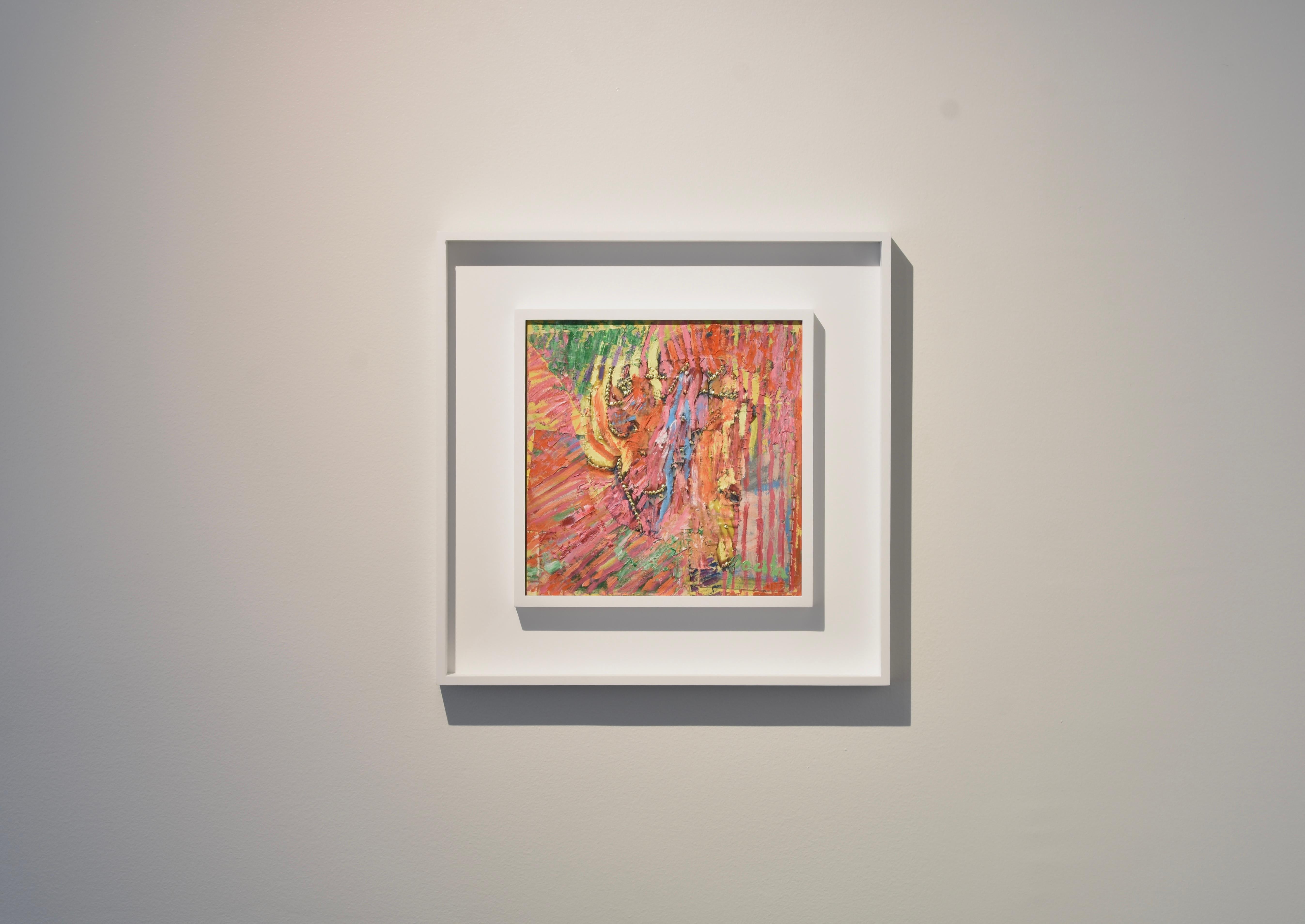 Le matin a brisé - Huile et techniques mixtes sur toile - Unique, 2001 - Expressionnisme abstrait Painting par Pacita Abad